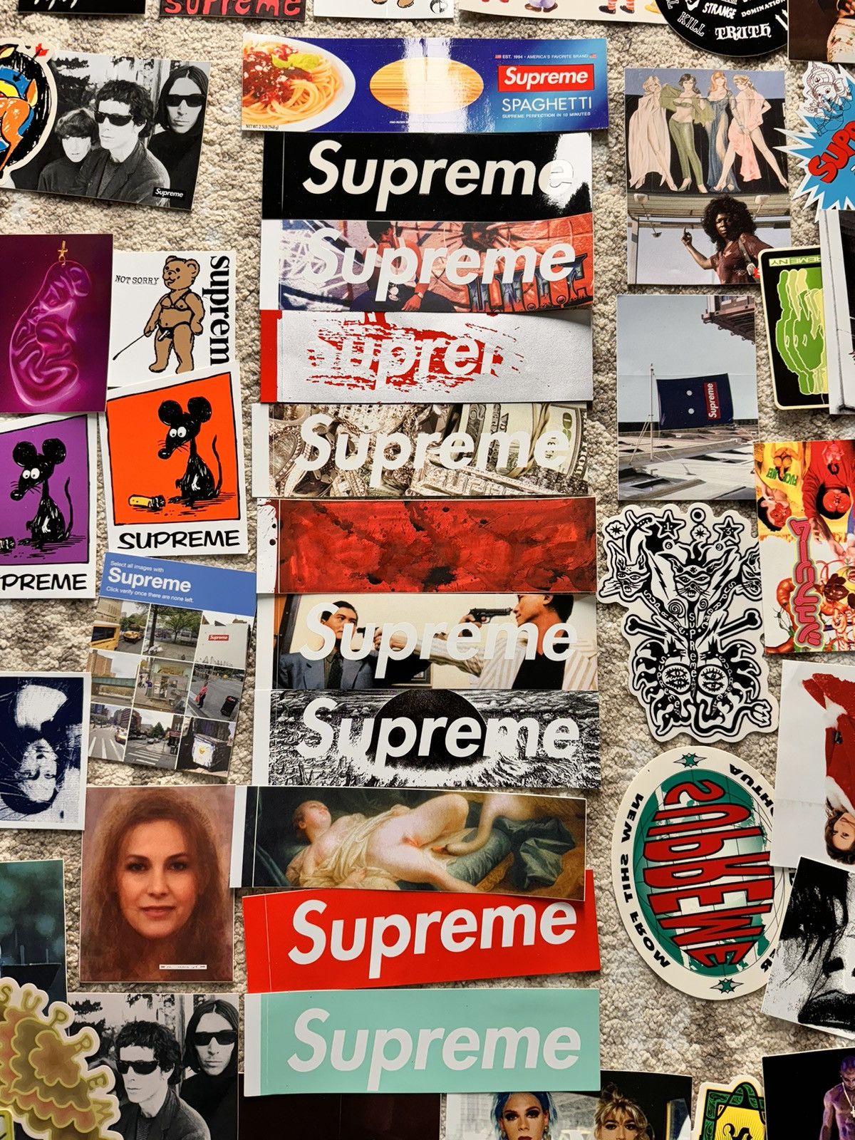 Supreme Supreme sticker set Size ONE SIZE - 2 Thumbnail