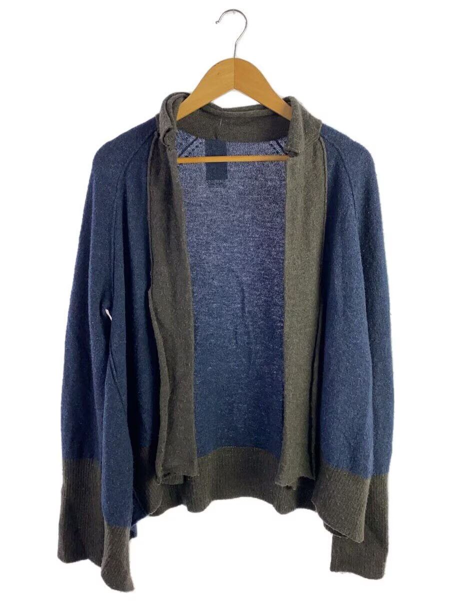 Reconstructed Wool Knit Cardigan