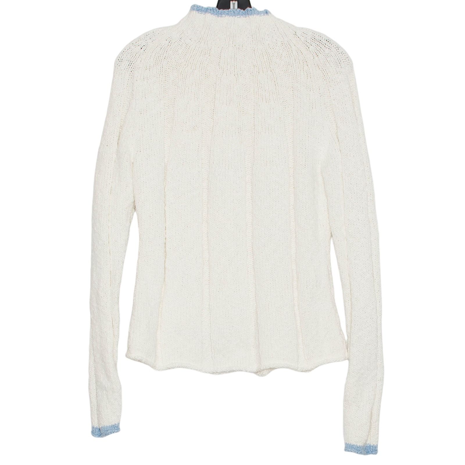 Tommy Hilfiger Vintage Tommy Hilfiger Sweater Cottage Preppy Ivory Medium Size M / US 6-8 / IT 42-44 - 2 Thumbnail