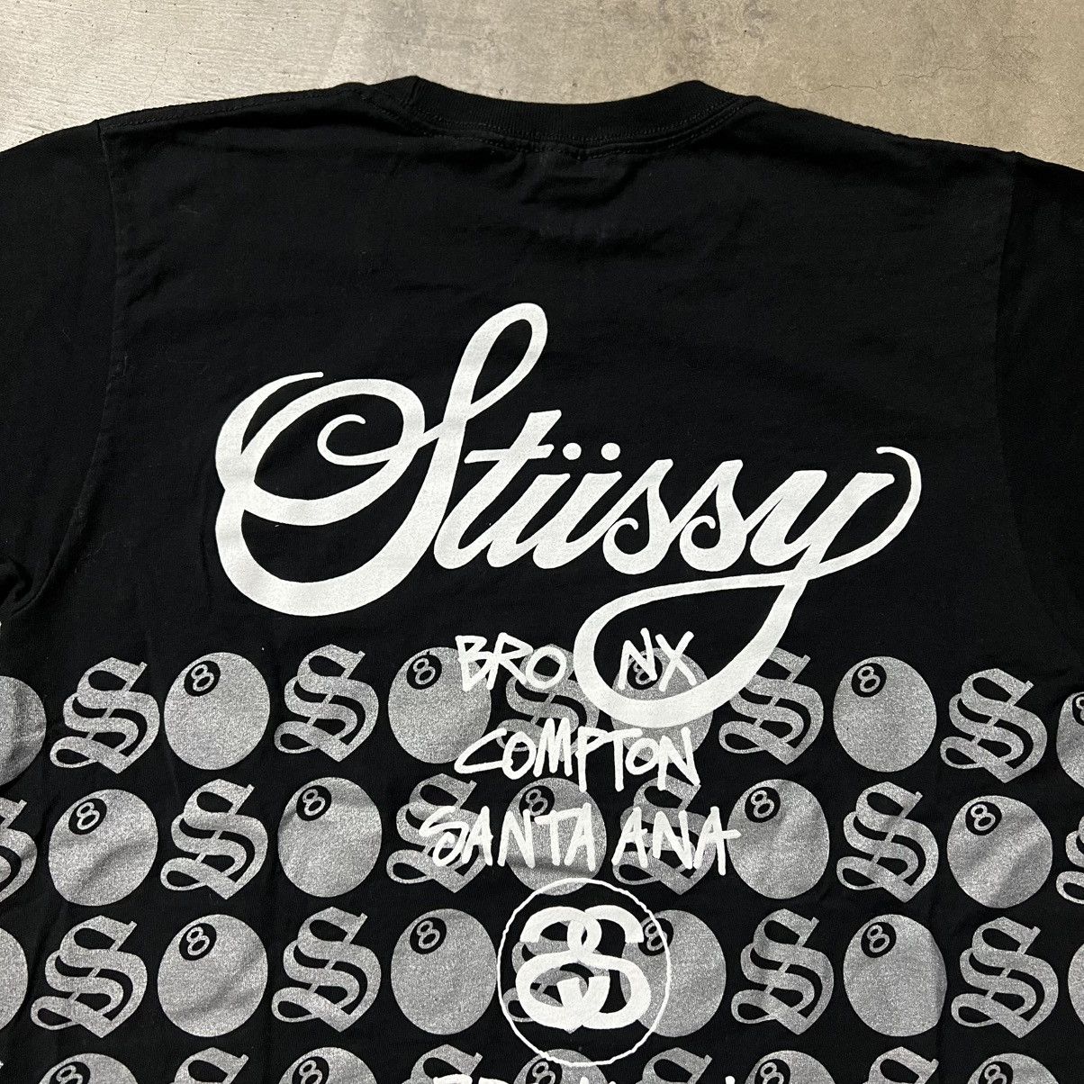 Hypebeast × Stussy Vintage 2000’s Stussy Logo World Tour Graphic T-Shirt Size US S / EU 44-46 / 1 - 6 Thumbnail