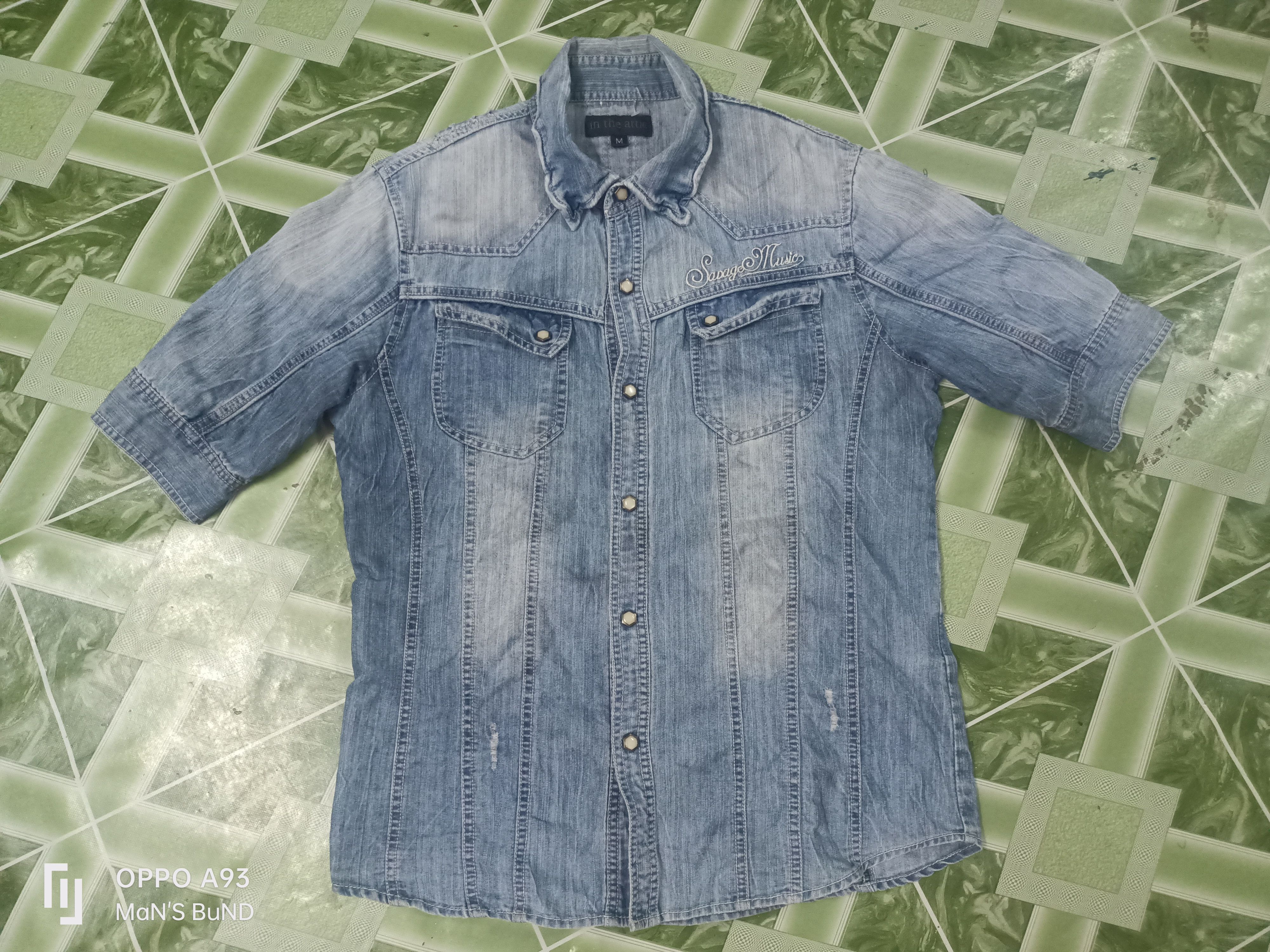 In The Attic × Japanese Brand In The Attic Button up blue Jeans Size M / US 6-8 / IT 42-44 - 1 Thumbnail