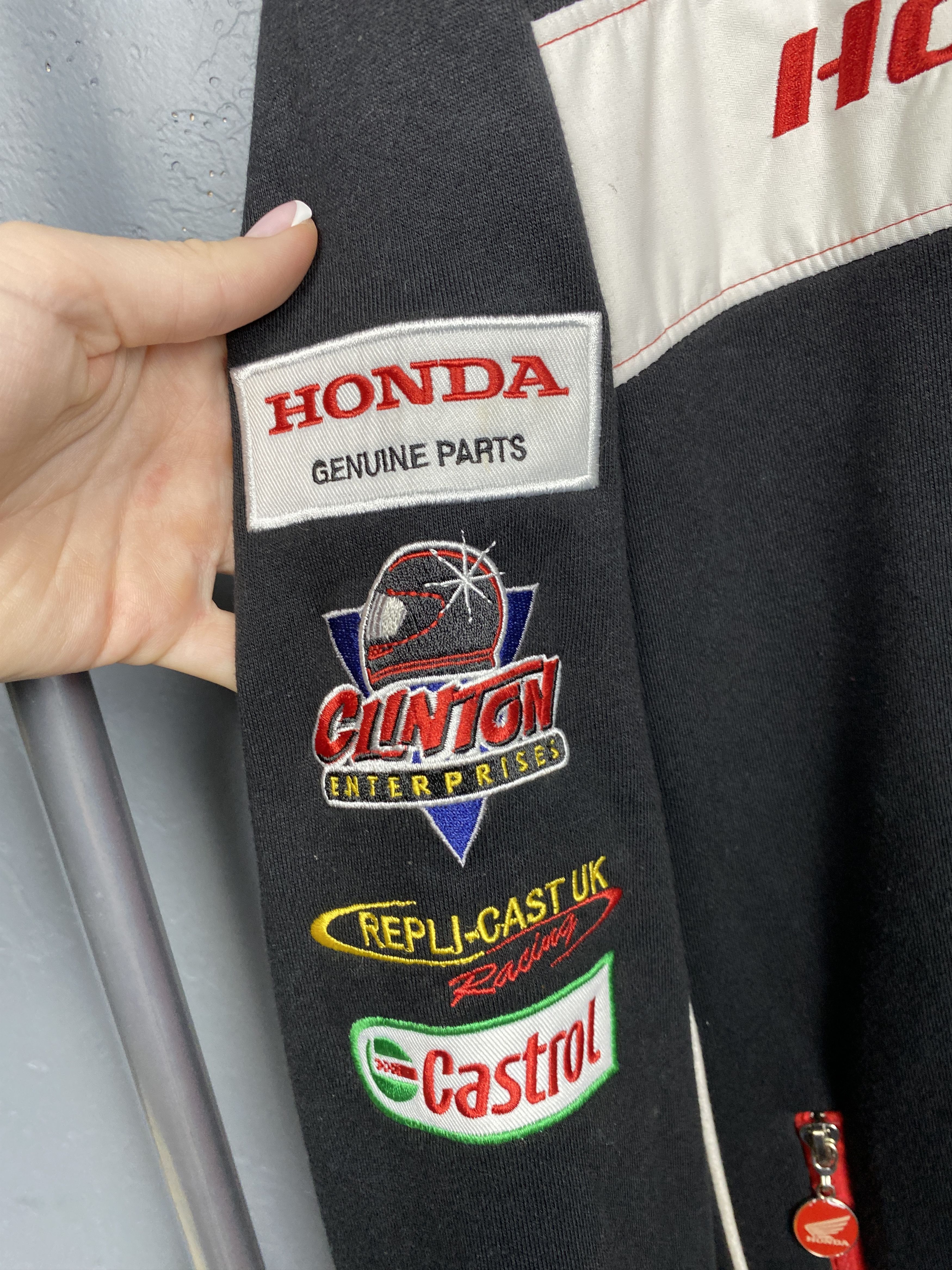 Honda Honda Racing Team Vintage Mens Zip Hoodie Size US S / EU 44-46 / 1 - 4 Thumbnail