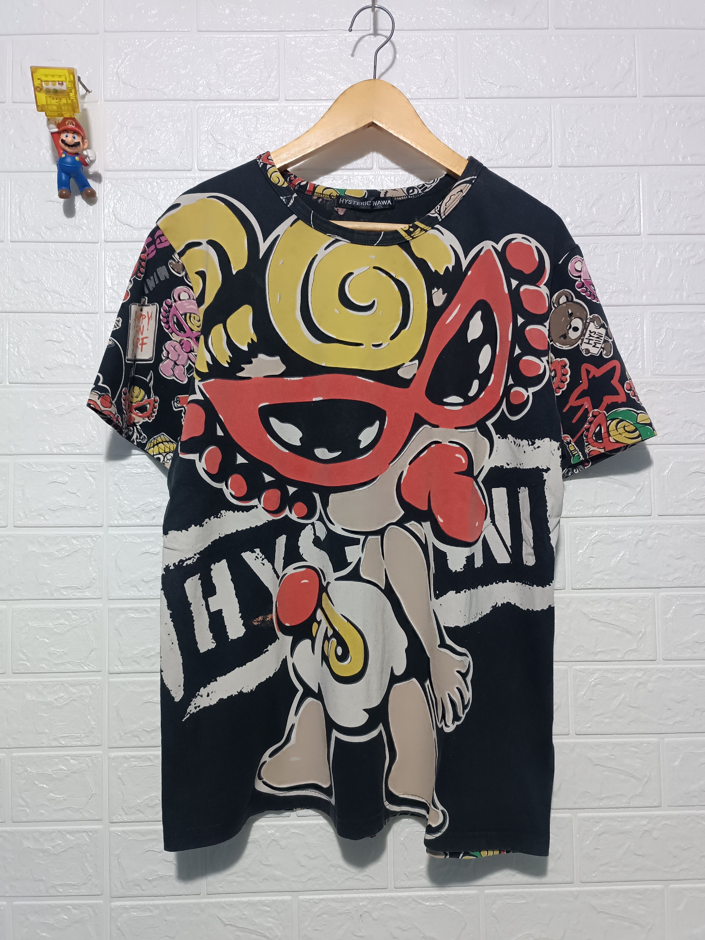 Japanese Brand Vintage Hysteric Mini Over Print Tee Size US M / EU 48-50 / 2 - 2 Thumbnail