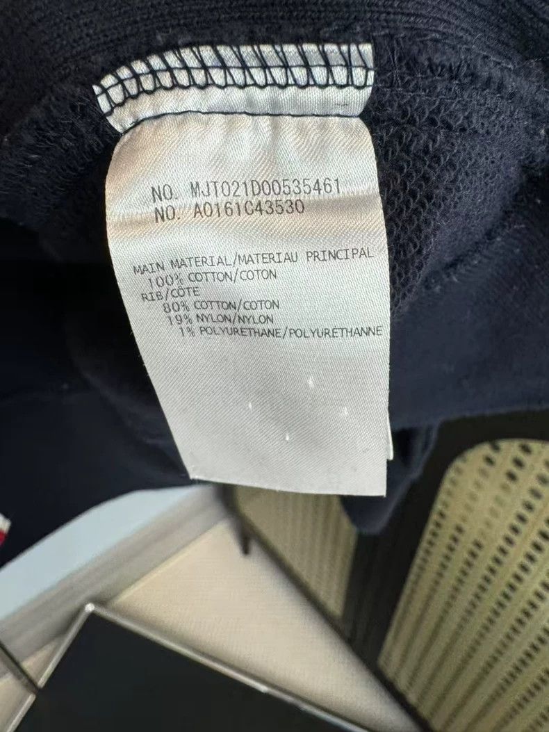 Thom Browne Thom browne Dark blue flower embroidered four-striped round Size US M / EU 48-50 / 2 - 6 Thumbnail