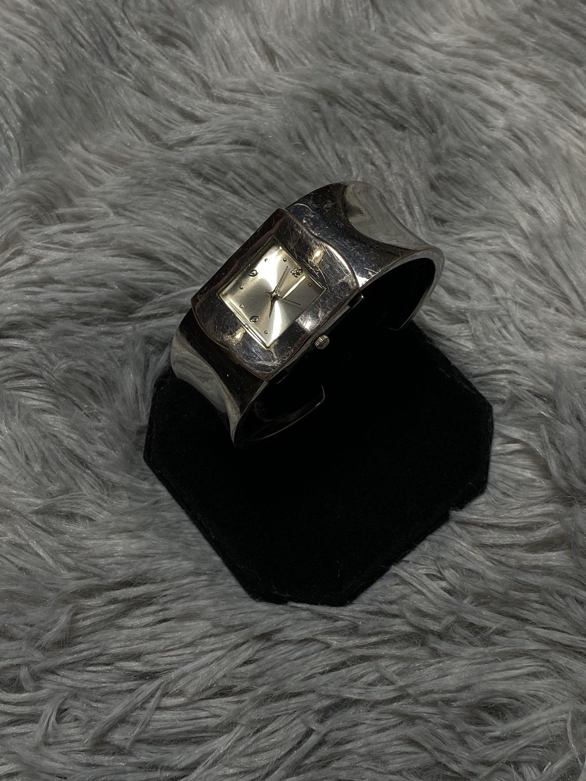 Jewelry Timeless Elegance Silver Cuff Watch Size ONE SIZE - 2 Thumbnail