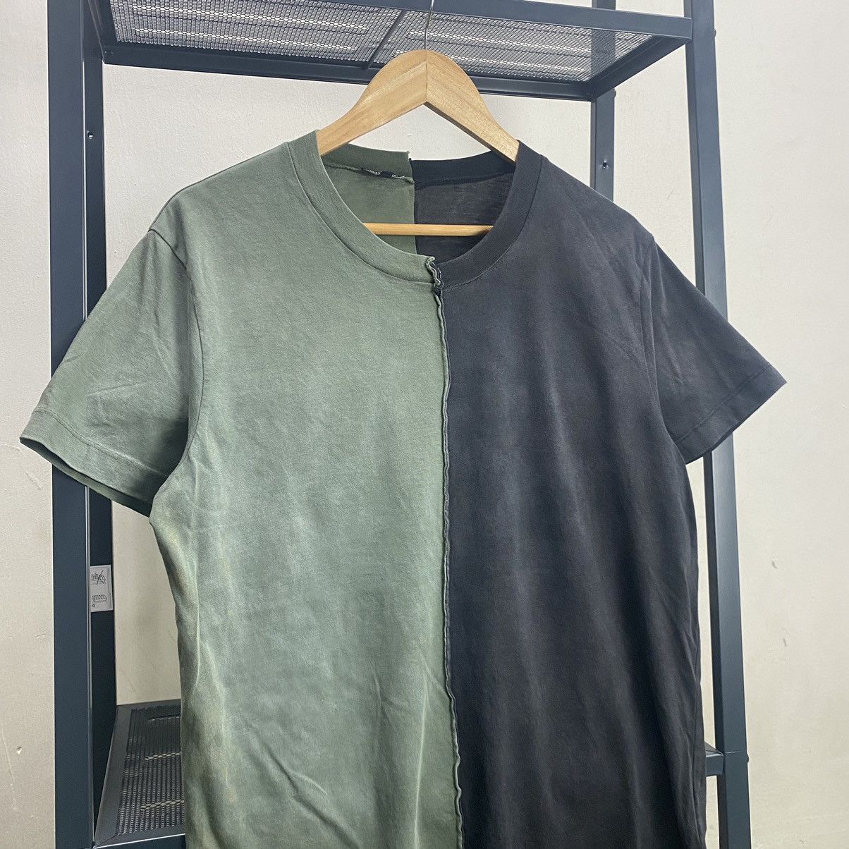 Diesel × Japanese Brand × Vintage 💥Y2k FADED Vintage Diesel Double Cut And Sew T-Shirt 90s Size US L / EU 52-54 / 3 - 3 Thumbnail