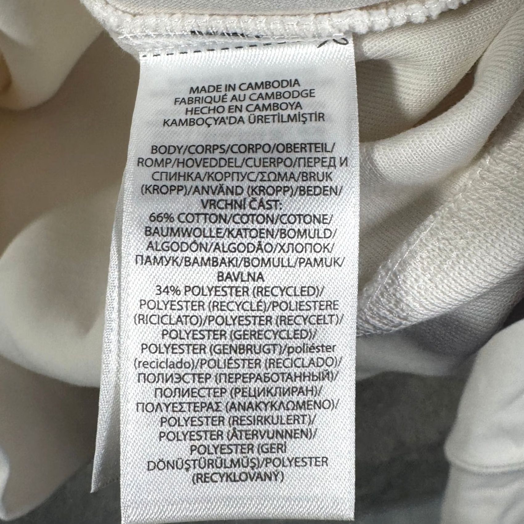Polo Ralph Lauren Polo Ralph Lauren Sweatshirt Mens S White Double Knit Spell Out RELAXED Fit Size US S / EU 44-46 / 1 - 6 Thumbnail