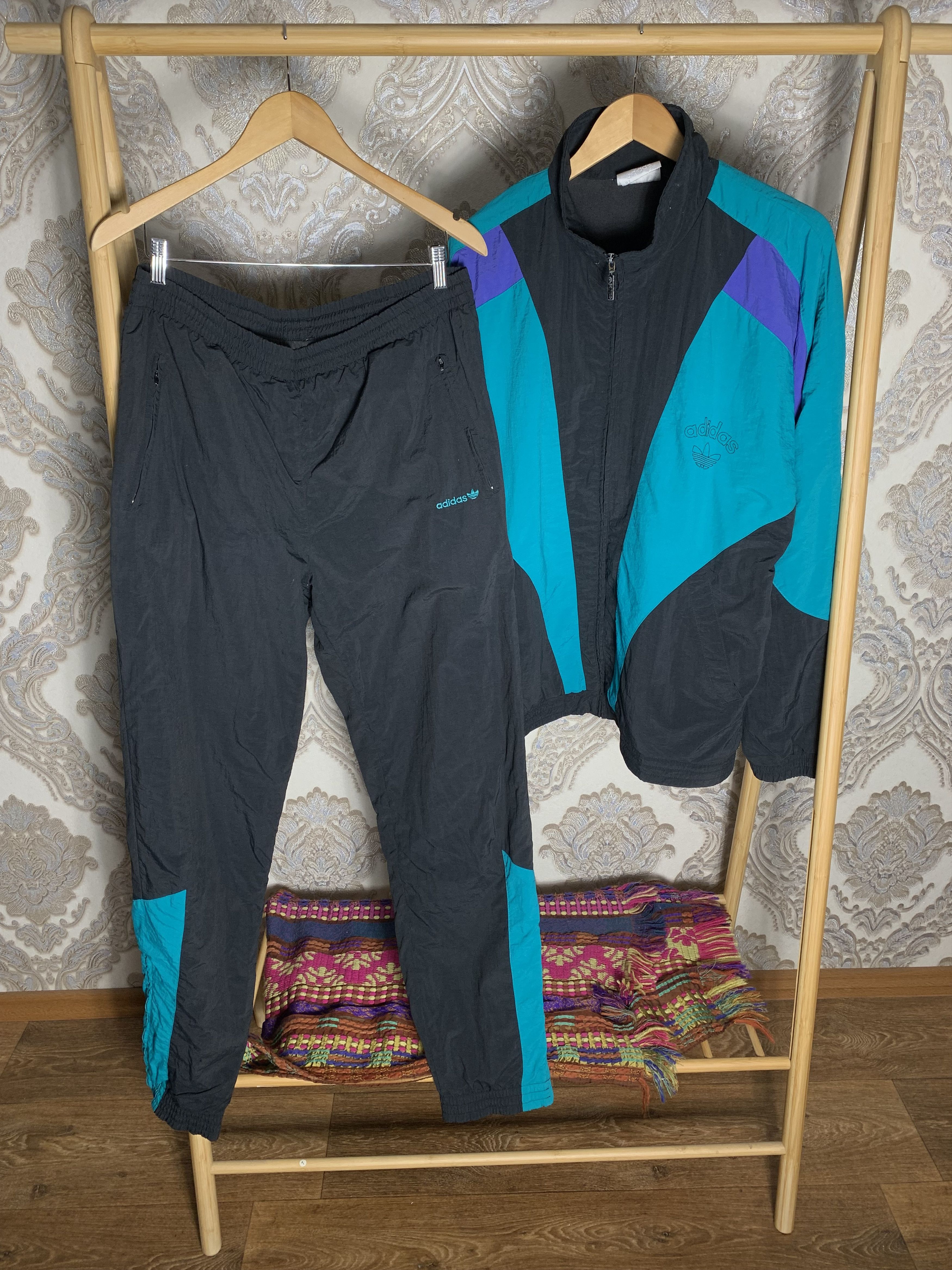 Vintage VERY RARE ADIDAS ORIGINAL EQUIPMENT SUIT RETRO CASUAL 90s Size US L / EU 52-54 / 3 - 1 Thumbnail