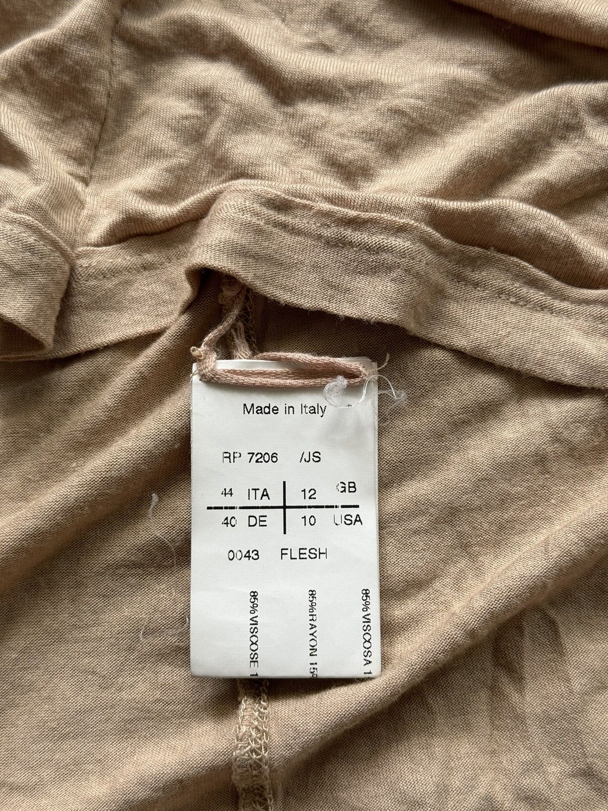 Rick Owens × Rick Owens Drkshdw Rick Owens S/S 2013 Island avant garde t-shirt Size US M / EU 48-50 / 2 - 5 Thumbnail