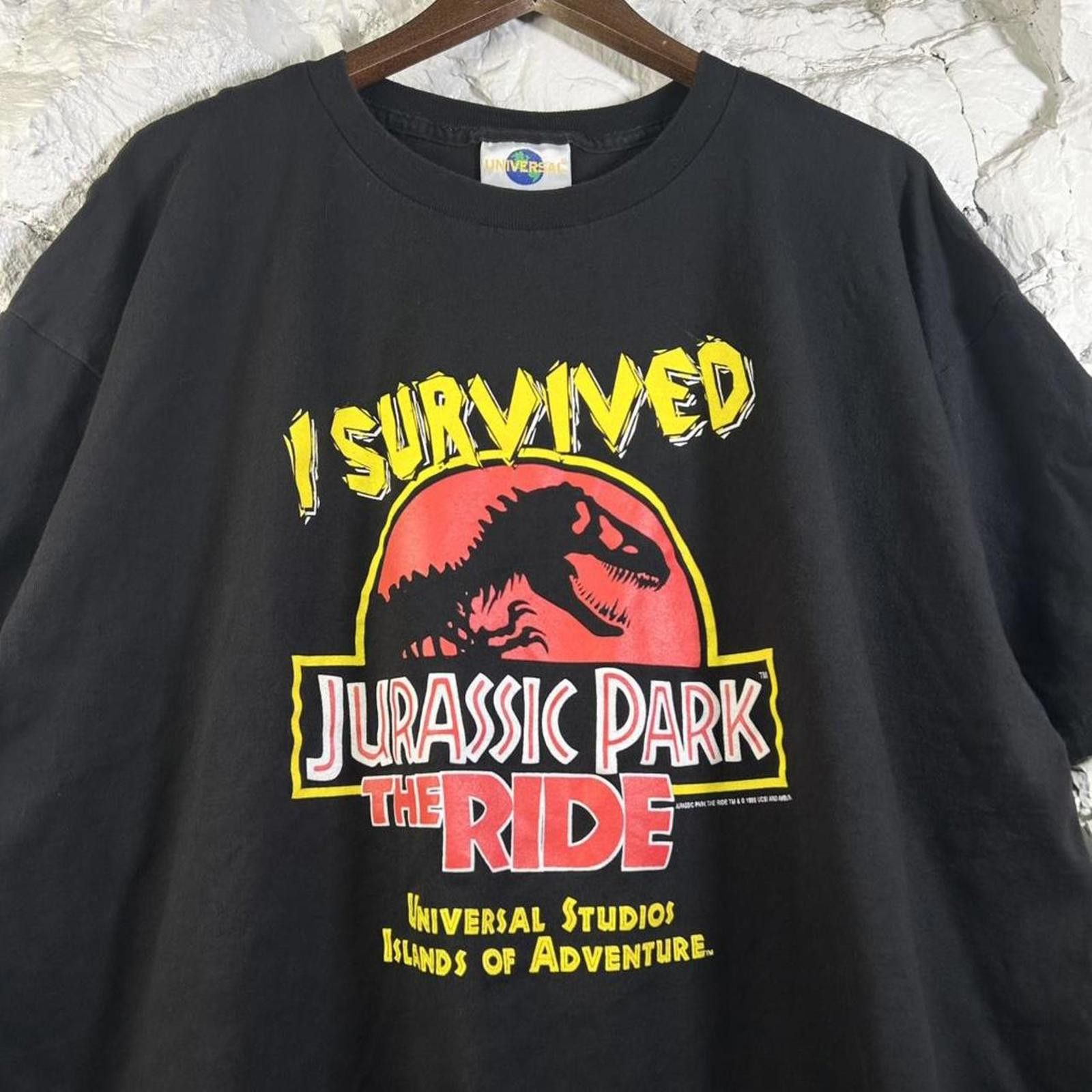 Other 1998 Universal Studios Jurassic Park The Ride T-Shirt XXL Size US XXL / EU 58 / 5 - 1 Thumbnail