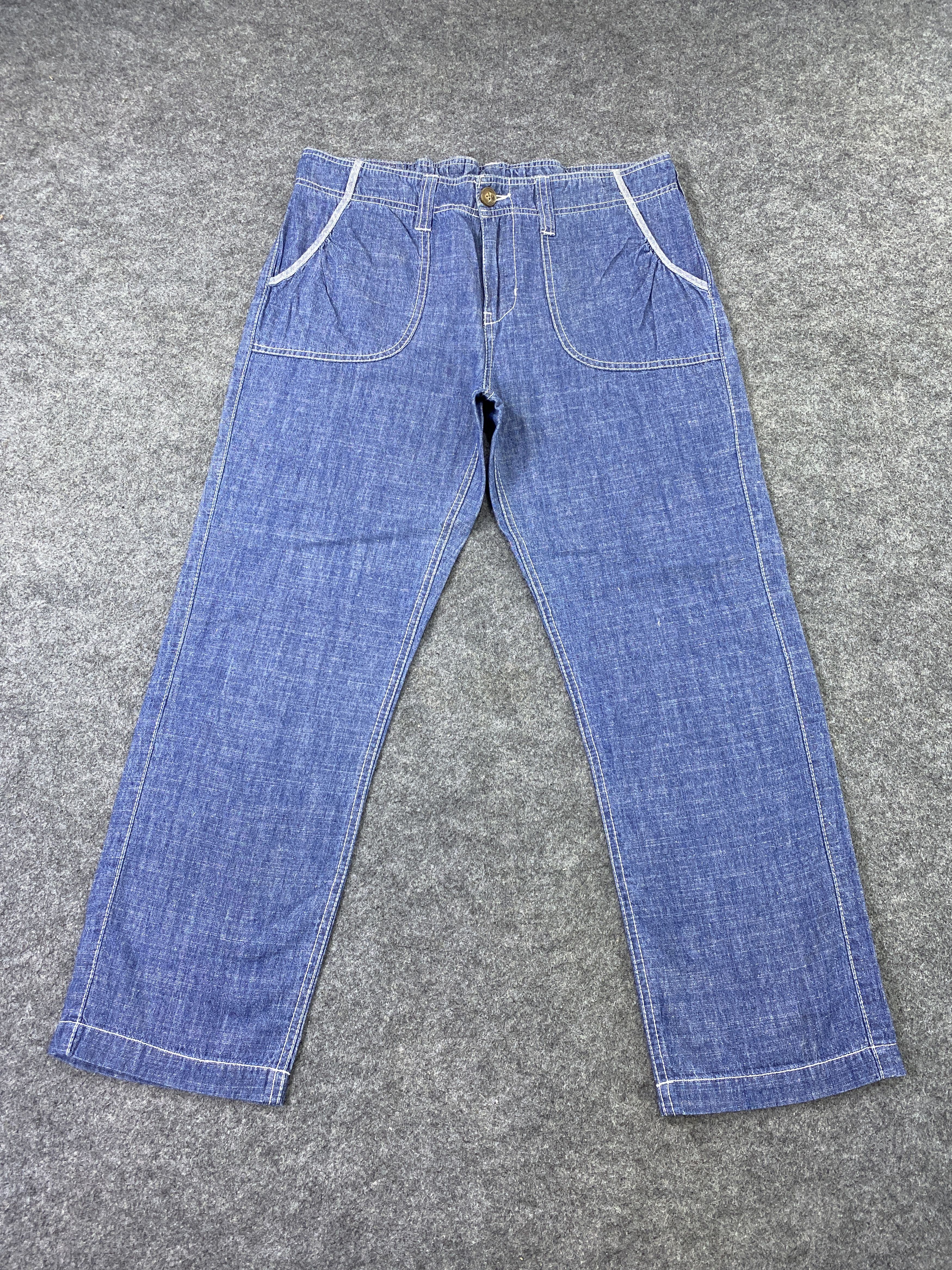 Beams Plus Beams heart capri Jeans - J993 Size 30" / US 8 / IT 44 - 2 Thumbnail