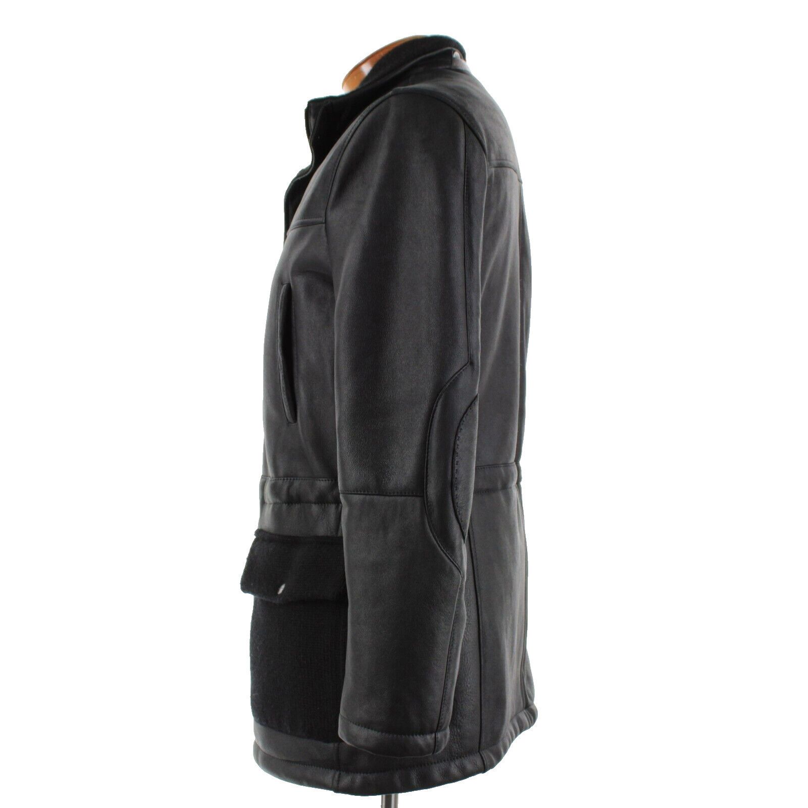Kiton Kiton Jacket Size M US In Black Leather Size US M / EU 48-50 / 2 - 4 Thumbnail