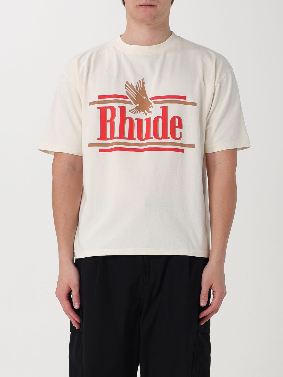 image of Rhude T-Shirt Men White (Size Large)