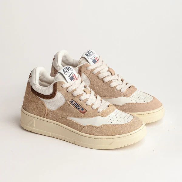 AUTRY o1y0725 Low-Top Sneakers in White/Beige Size US 6 / IT 36 - 2 Thumbnail