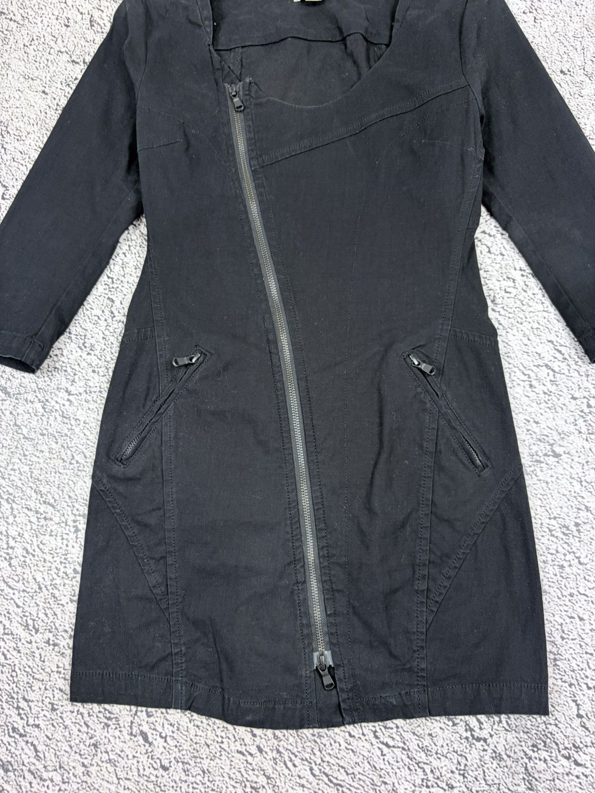 Diesel Diesel Archive Biker Asymmetrical Jacket Dress XS Size XS / US 0-2 / IT 36-38 - 5 Thumbnail