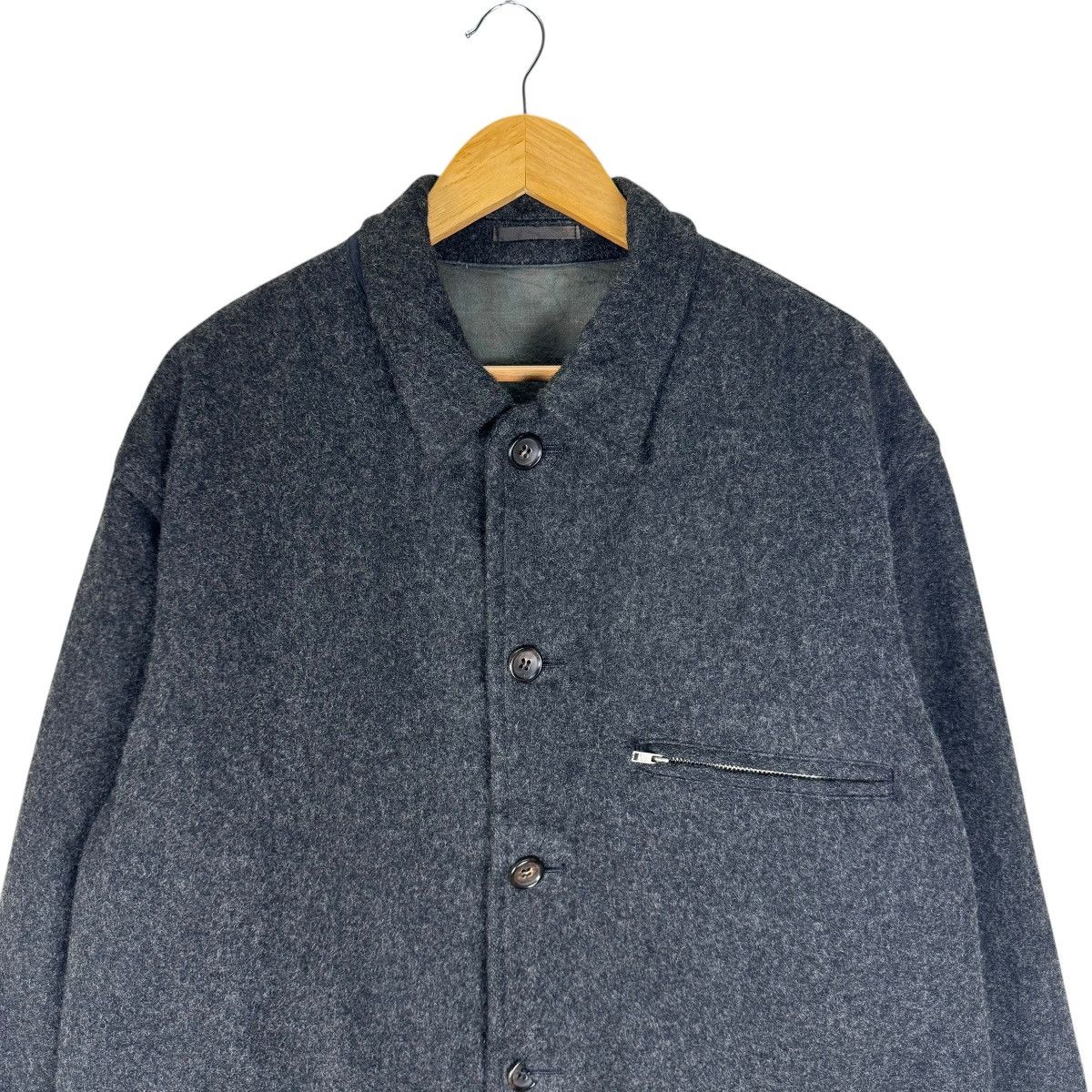 Comme des Garcons Homme 🔥80s CDG HOMME WOOL OVERSIZE JACKET Size US M / EU 48-50 / 2 - 3 Thumbnail