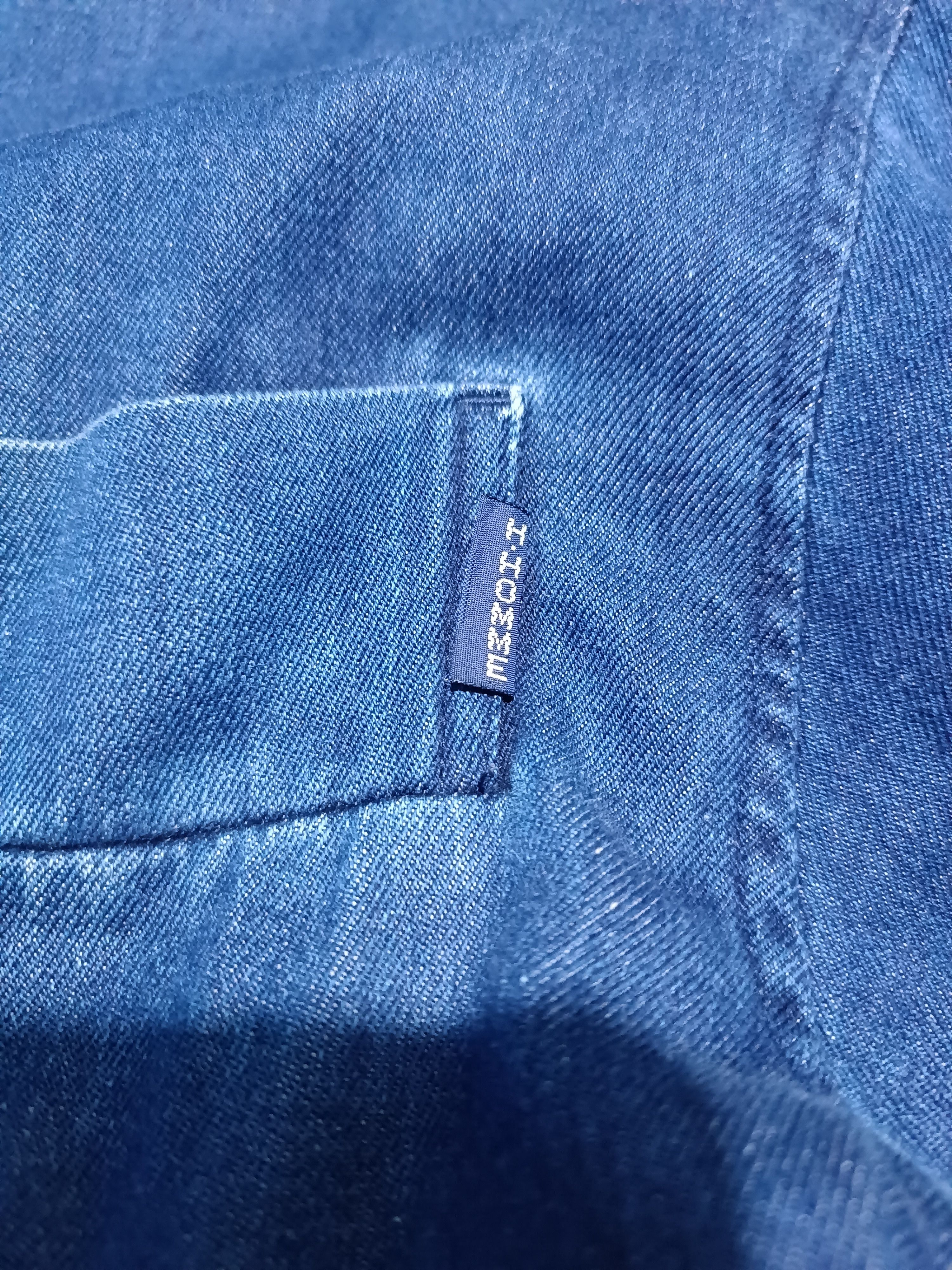 Vintage 80s Hakka Homme Indigo Cotton Denim Engineer Overjacket Size US L / EU 52-54 / 3 - 6 Thumbnail
