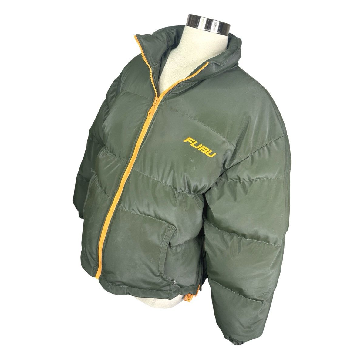 Fubu × Vintage Vintage Y2K FUBU Heavy Down Puffer Jacket Size US L / EU 52-54 / 3 - 2 Thumbnail