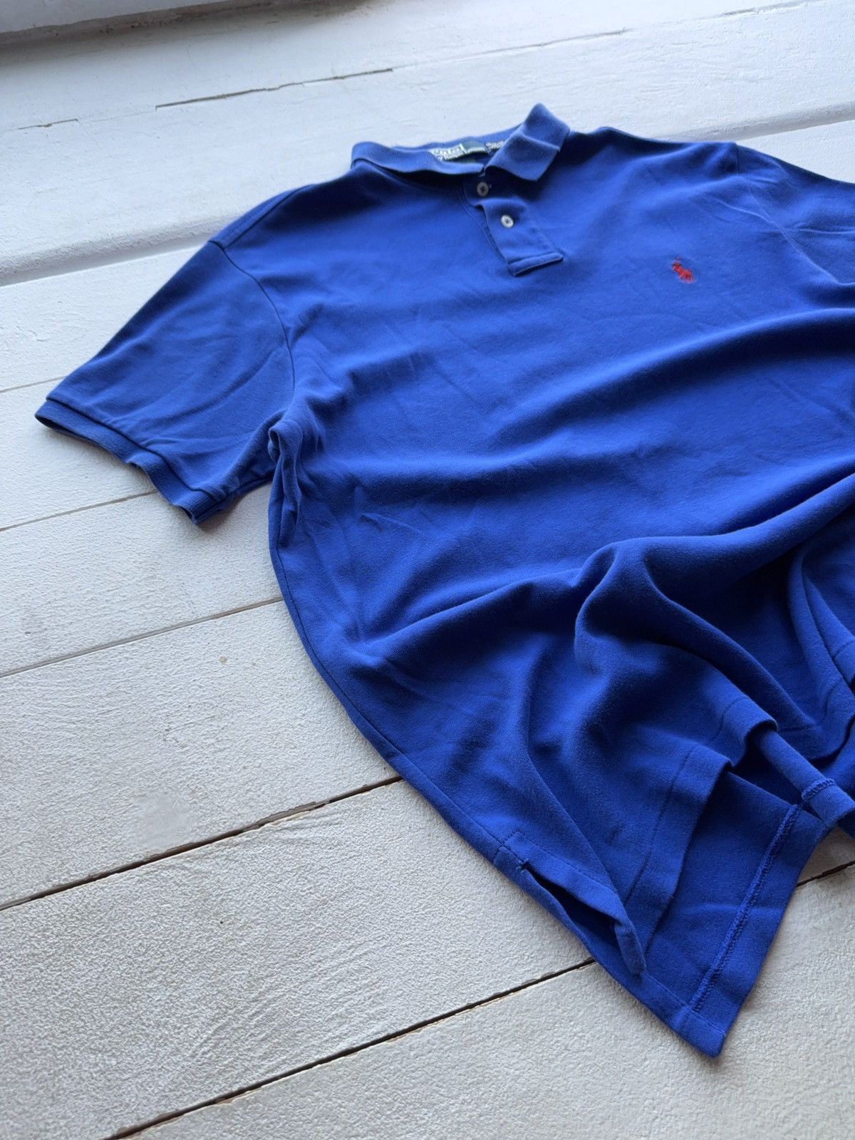 Polo Ralph Lauren Vintage 90s Retro Polo Ralph Lauren Basic Logo Polos Y2K Size US L / EU 52-54 / 3 - 2 Thumbnail