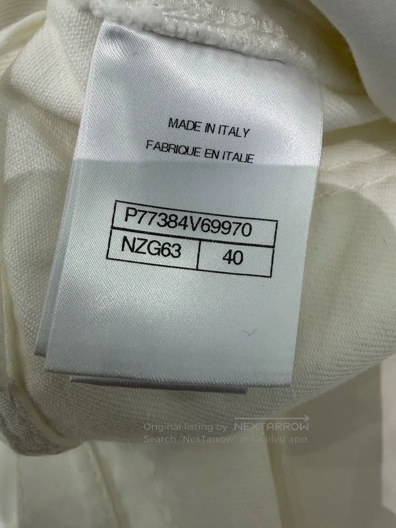 Other Chanel Ski series white double C pocket jeans trousers Size 26" / US 2 / IT 38 - 6 Thumbnail