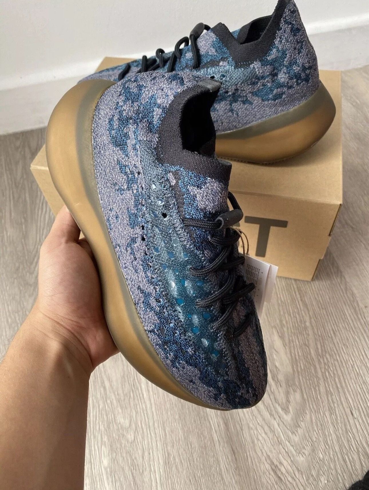 Adidas × Kanye West Adidas Yeezy Boost 380 Covellite. UK8.5. US9. EU42.5 Size US 9 / EU 42 - 3 Thumbnail