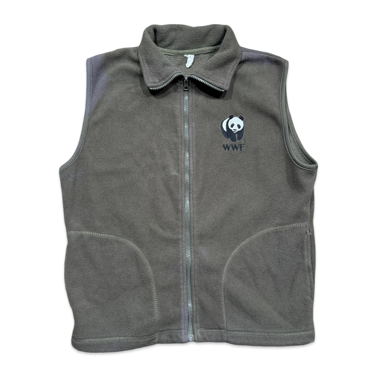 WWF Vintage World Wildlife Foundation WWF Fleece Vest Size US M / EU 48-50 / 2 - 1 Thumbnail