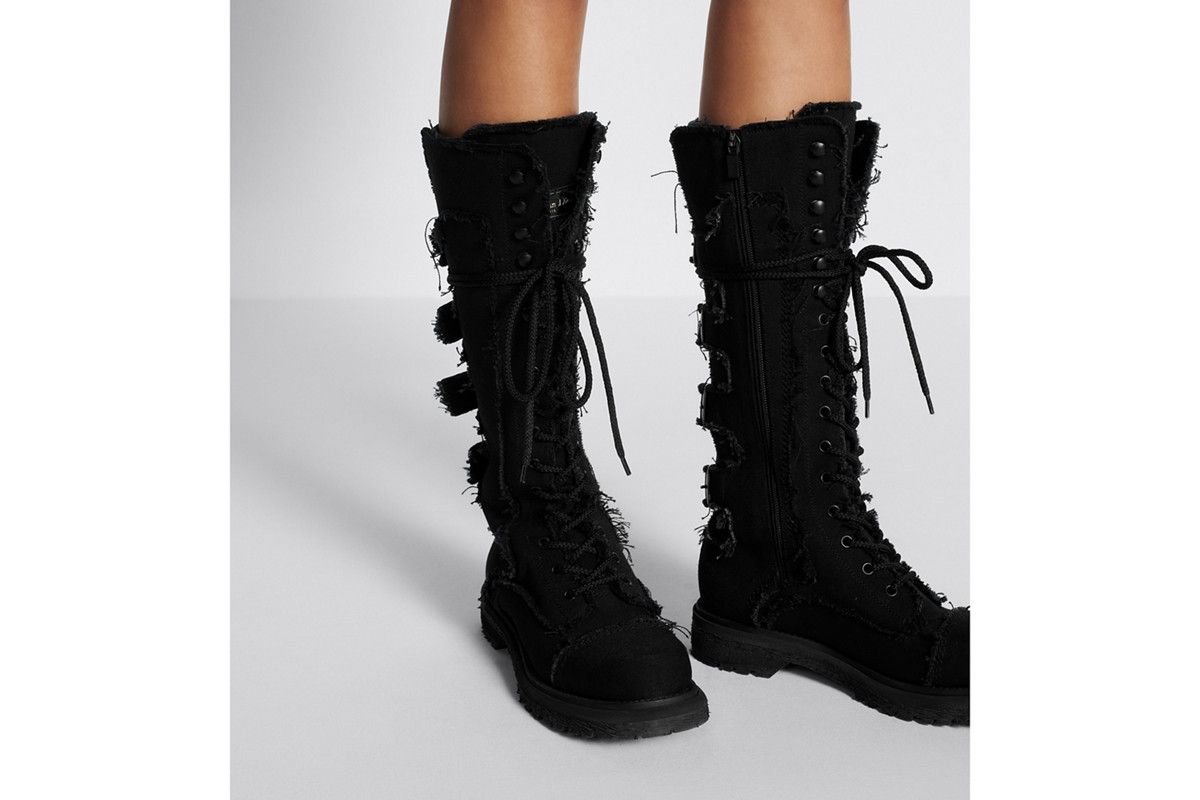 Dior o1w1db10326 Diorebel Boot in Black Size US 5 / IT 35 - 6 Thumbnail