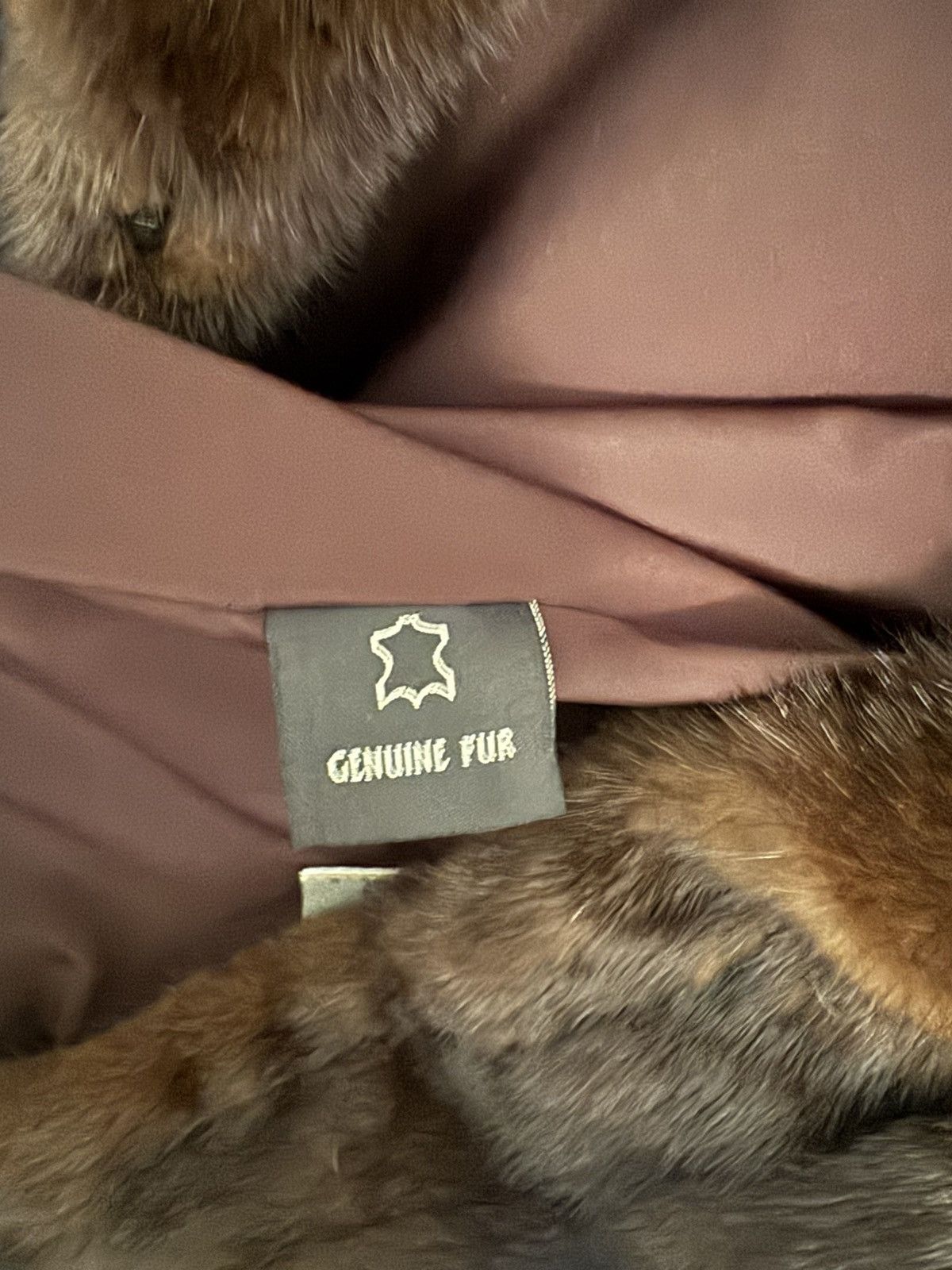 Other Vintage Alexis & Gianni Mahogany Mink Fur Coat Size M / US 6-8 / IT 42-44 - 6 Thumbnail