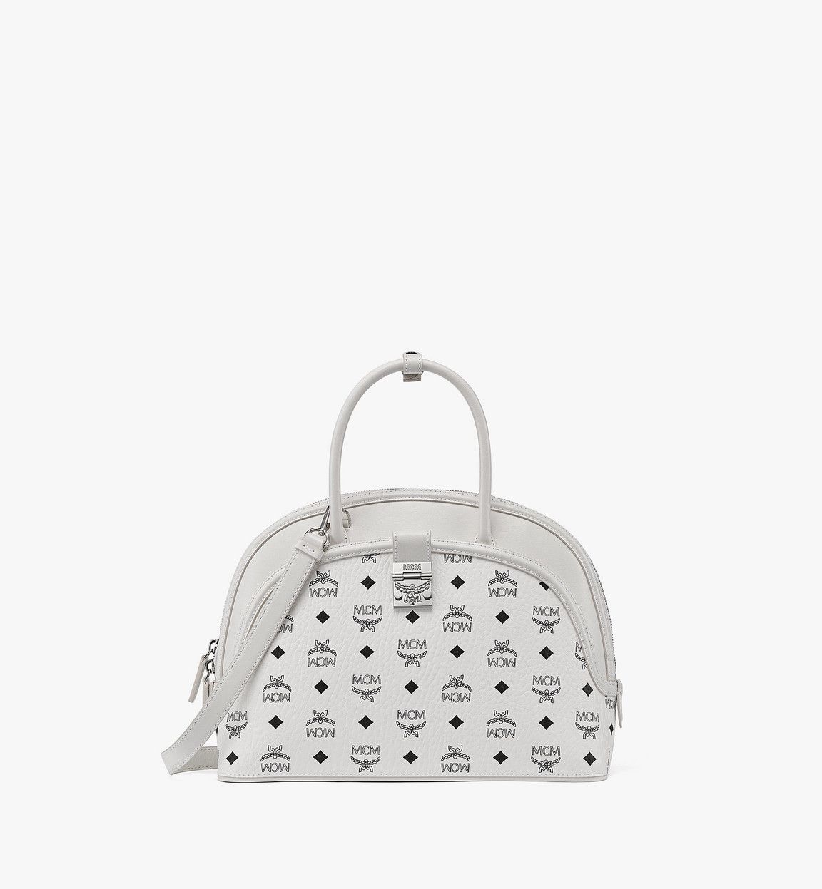 MCM o1mt1gz0625 Size: OS / Large Tote Bag in Grey Size ONE SIZE - 1 Thumbnail