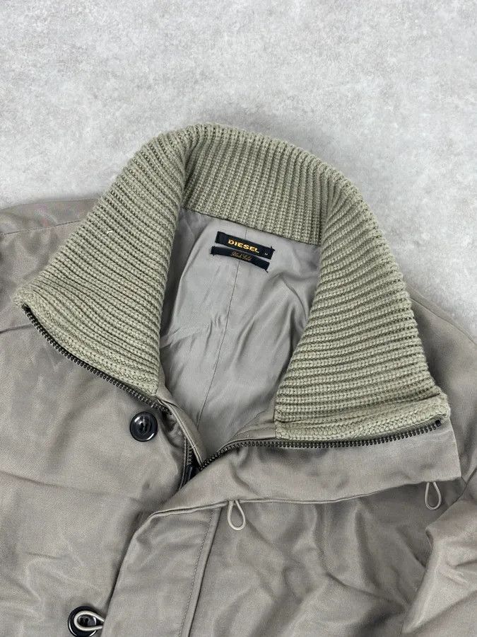 Diesel 2000s Diesel Taupe Bomber Utility Army Jacket Size US M / EU 48-50 / 2 - 8 Thumbnail