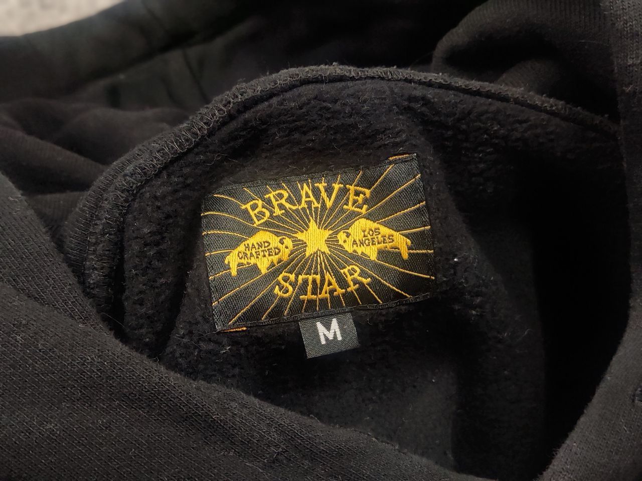 Brave Star Selvage Brave Star los angeles American Made Black Hoodie Japan Size US M / EU 48-50 / 2 - 11 Thumbnail