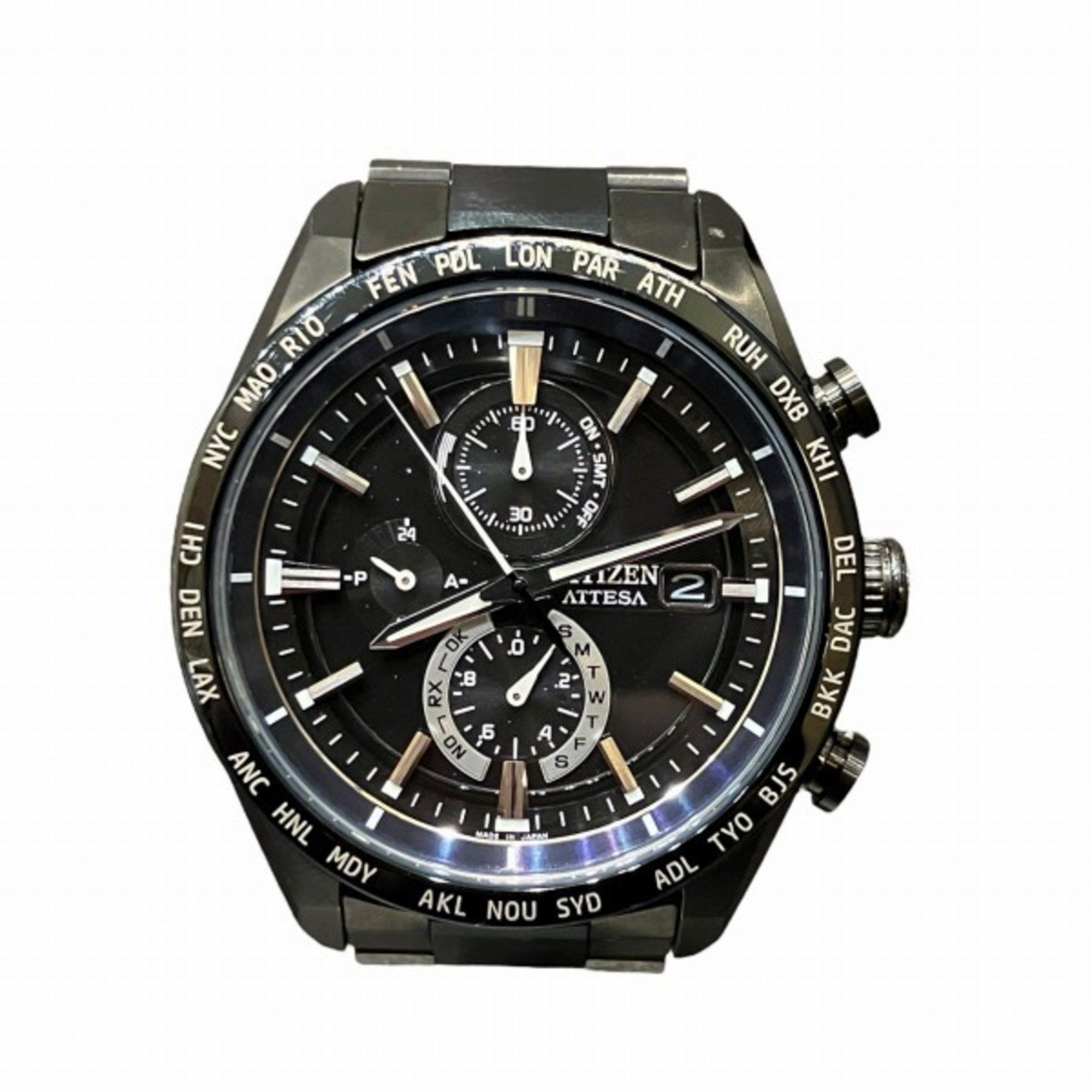 Citizen CITIZEN H800-T025871 AT8185-62E Citizen Black Attesa Eco
