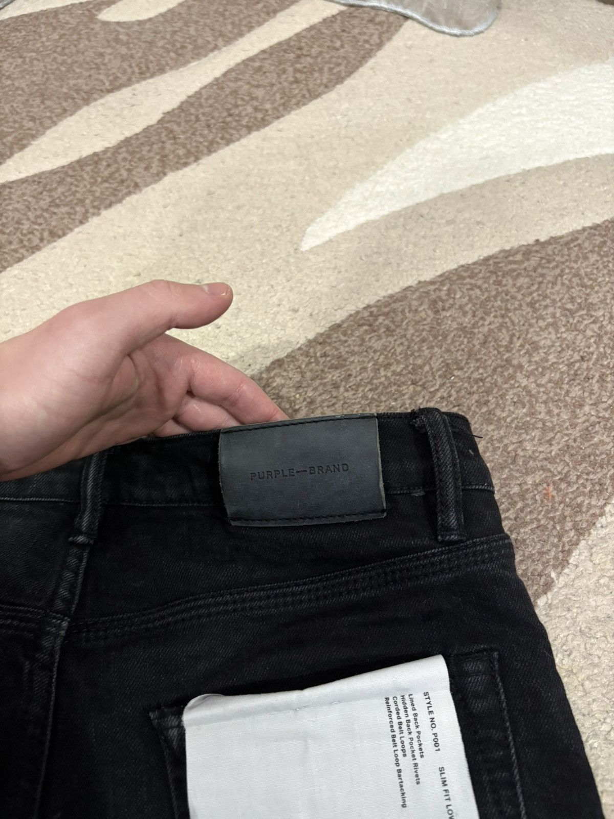 Purple Brand Purple Jeans P001 black Size US 29 - 5 Thumbnail