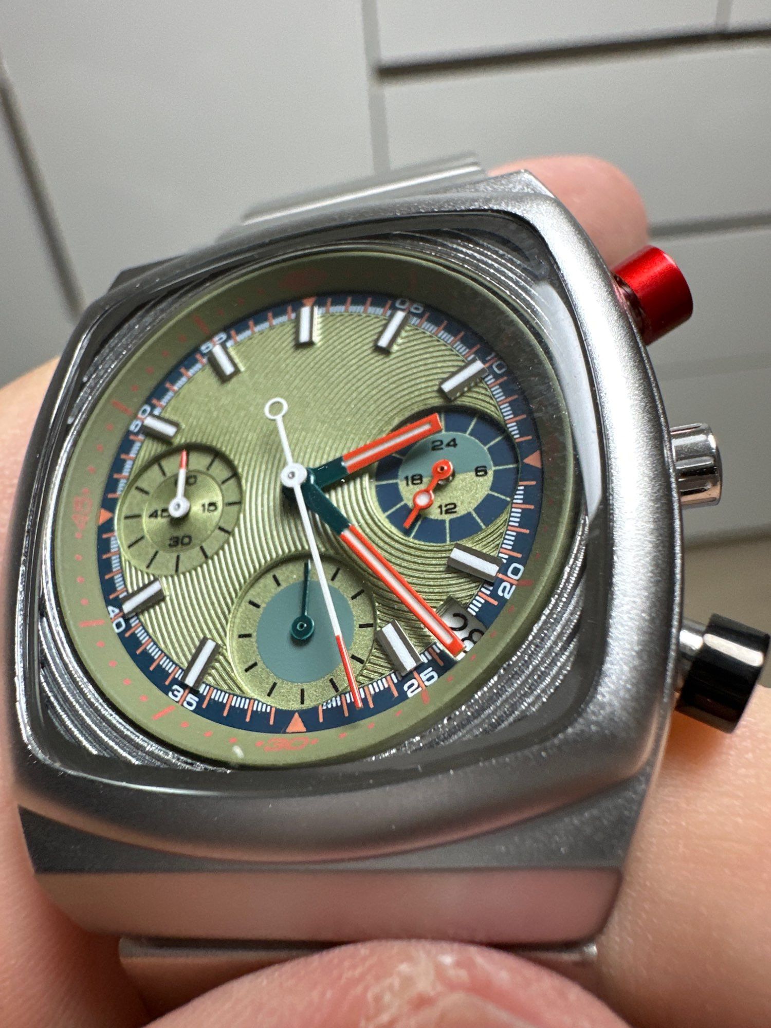 Vintage Y2k square watch luxury Watch Size ONE SIZE - 4 Thumbnail