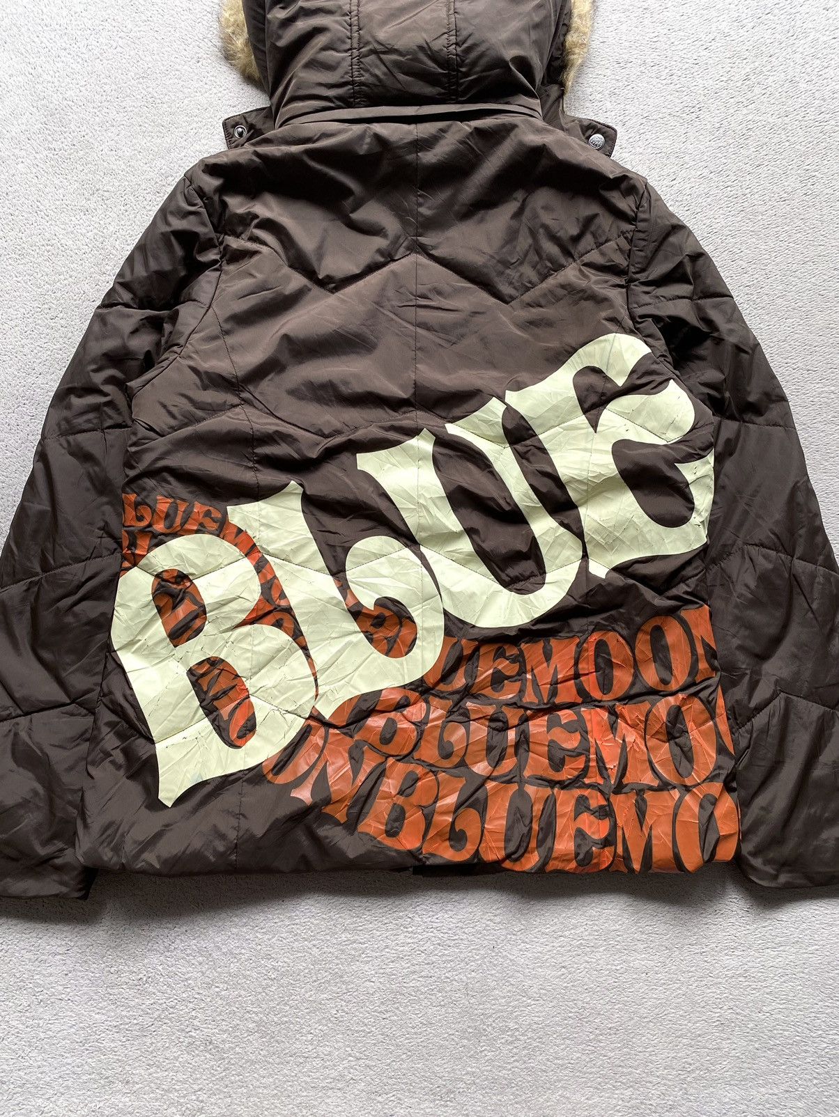 Hysteric Glamour × If Six Was Nine × Le Grande Bleu (L.G.B.) Blue Moon Blue Fur Hoodie Zipper Size US M / EU 48-50 / 2 - 7 Thumbnail