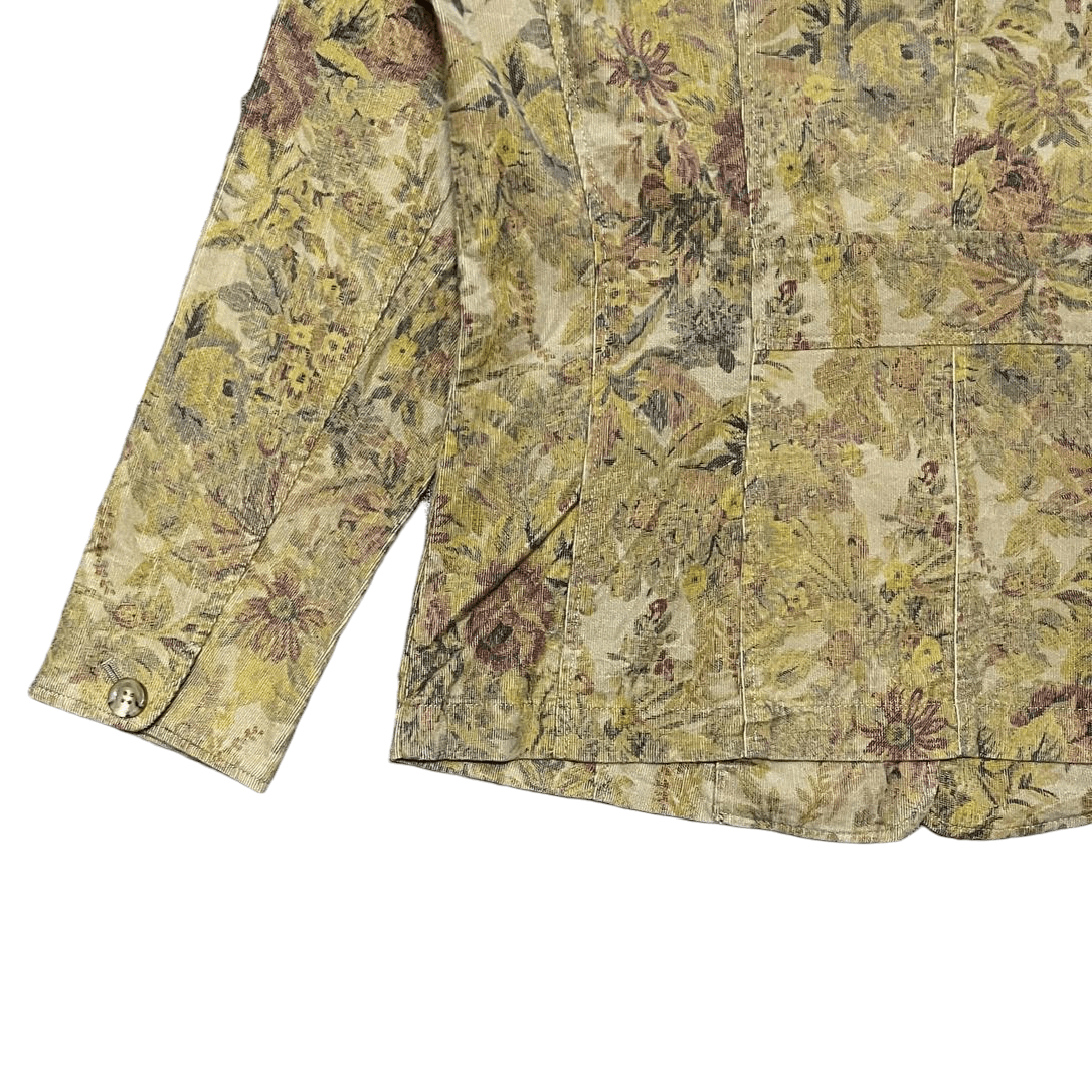 Longchamp Vintage Longchamp Floral Stretch Jacket Size M / US 6-8 / IT 42-44 - 11 Thumbnail