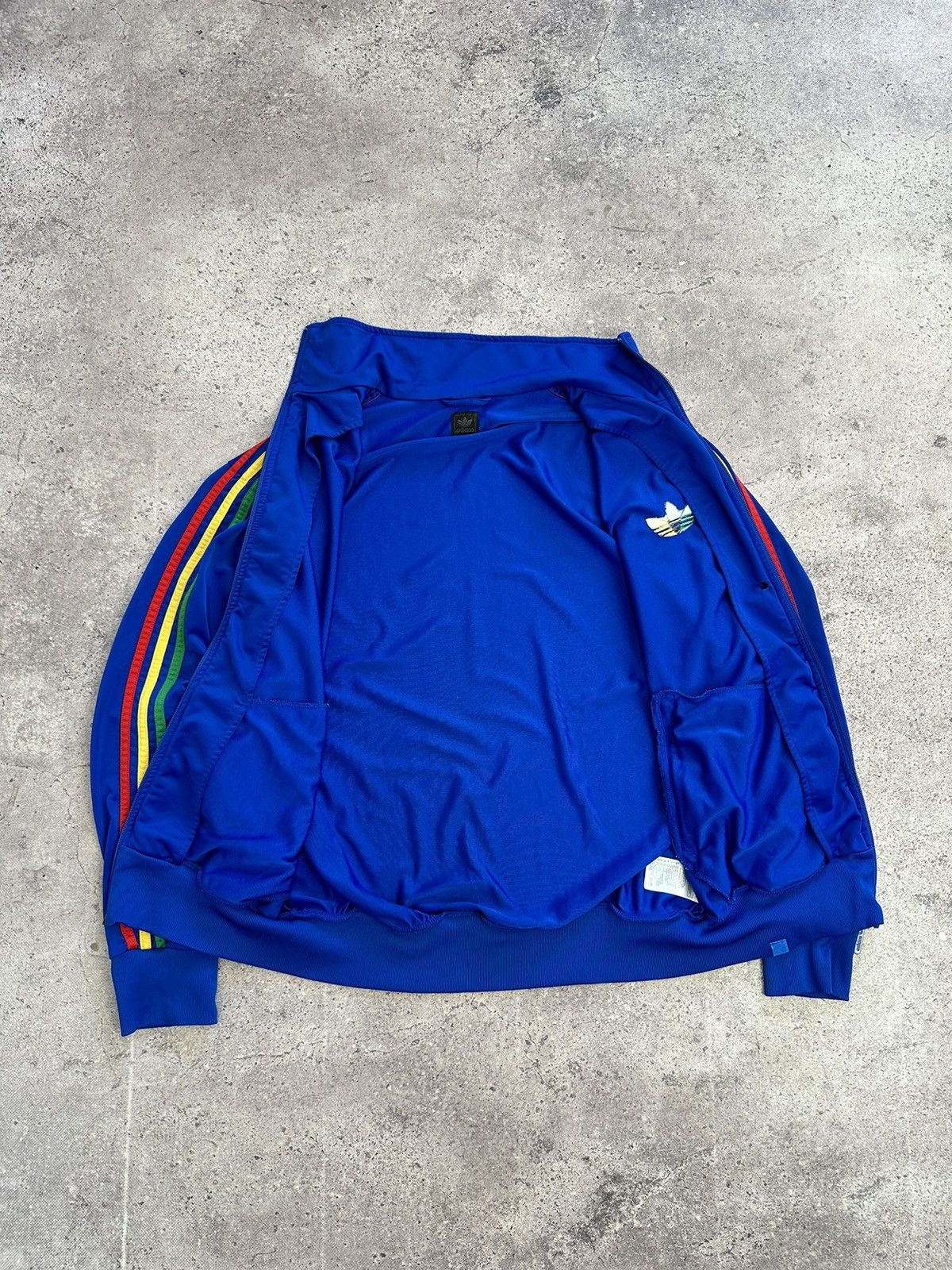Adidas × Bob Marley × Vintage Vintage Adidas Bob Marley Blokecore Track Jacket Rasta Size US M / EU 48-50 / 2 - 13 Thumbnail