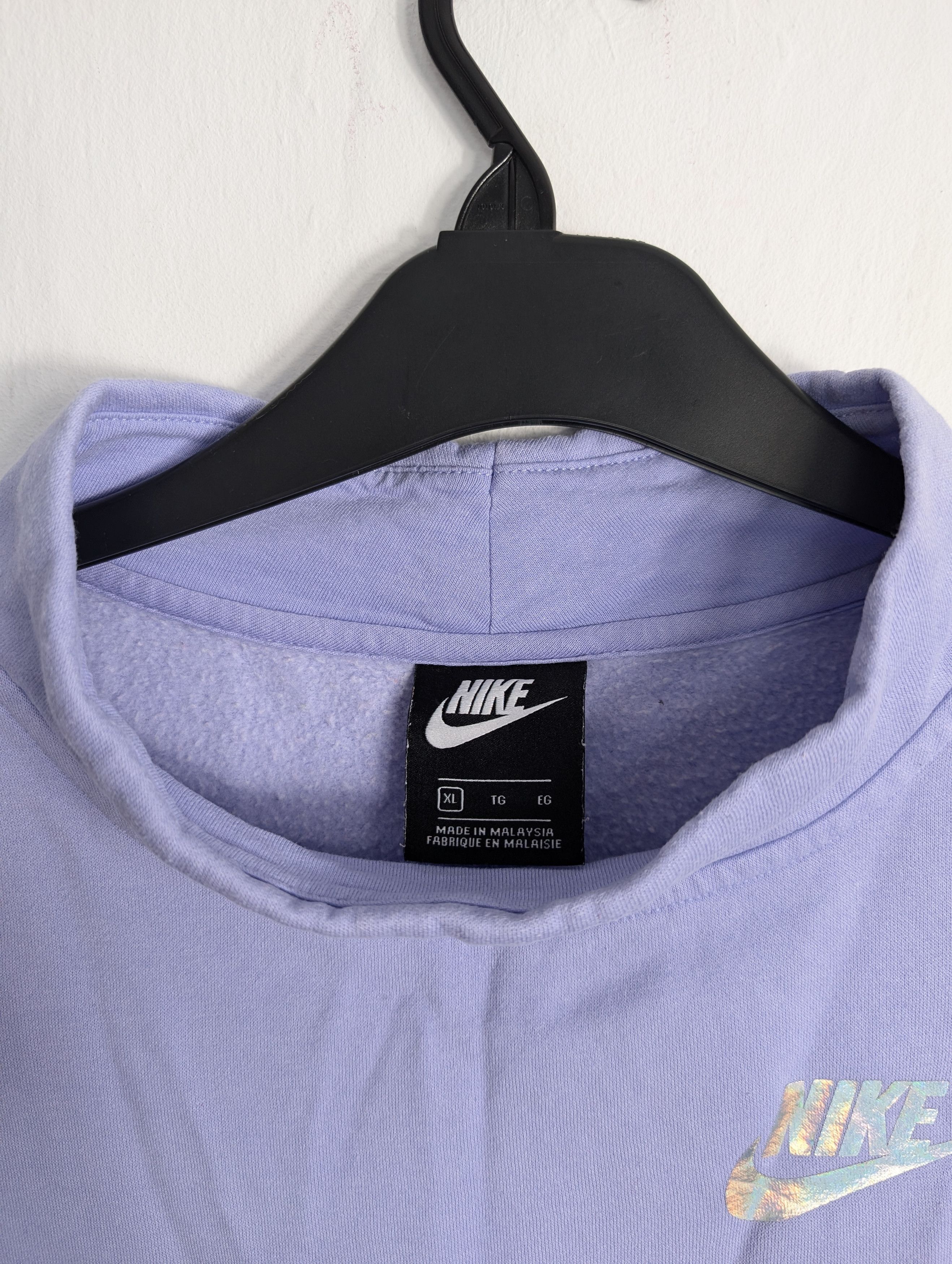 Nike Nike Women's Pastel Sportswear Sweatshirt Logo Y2K Size XL / US 12-14 / IT 48-50 - 3 Thumbnail