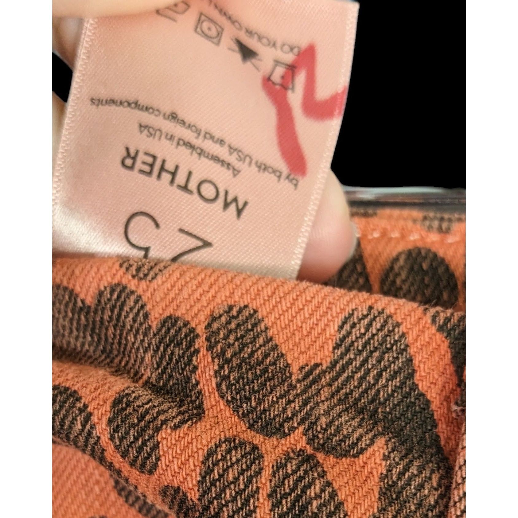 MOTHER Mother Leopard Print Frayed Hem High-Rise Skinny Jeans Size 25" / US 0 / IT 36 - 4 Thumbnail
