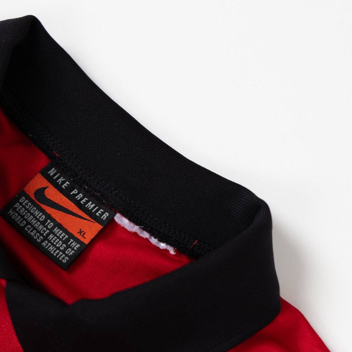 Nike Nike Premier Vintage Soccer Jersey Red Black Caffe Kaktus Size US XL / EU 56 / 4 - 5 Thumbnail