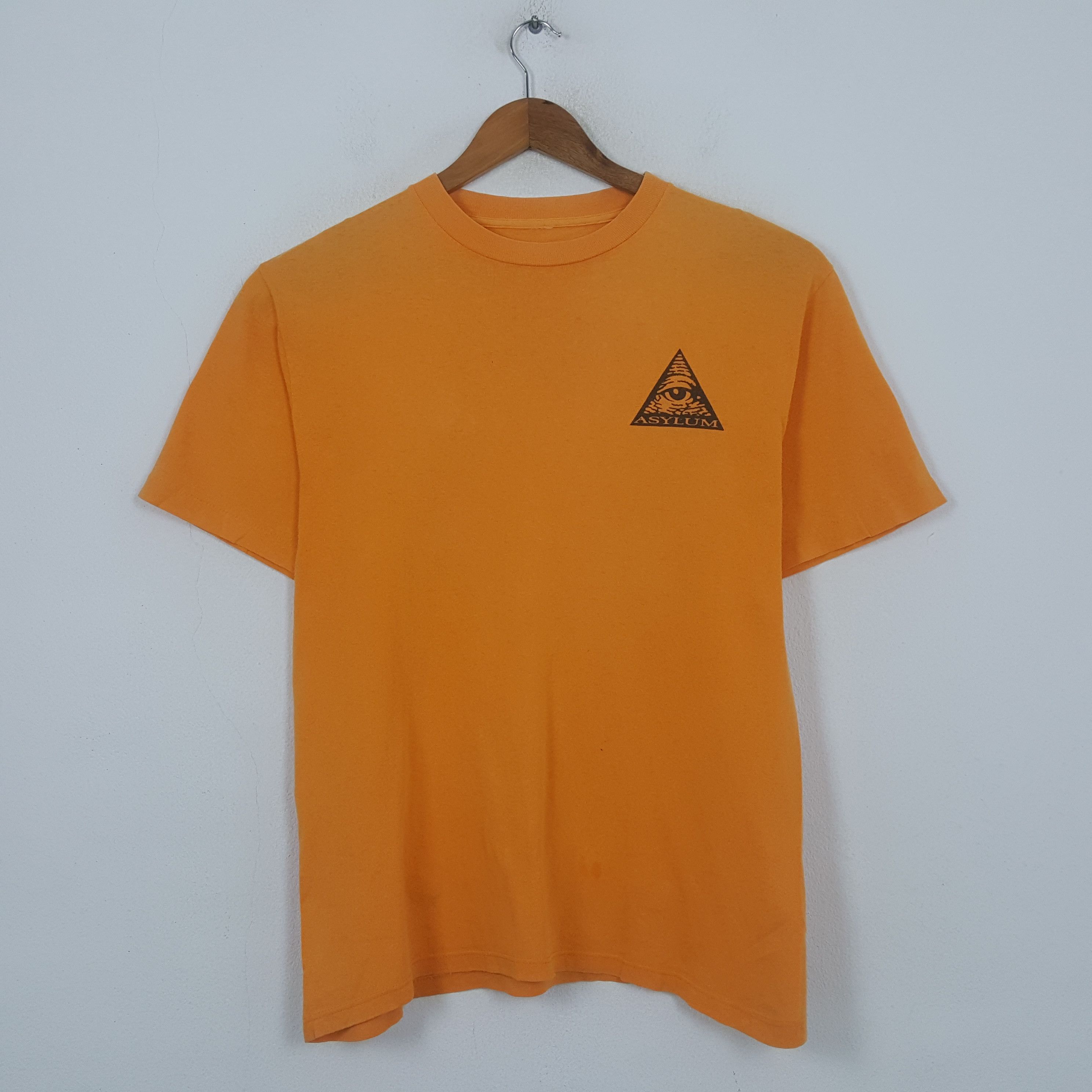 Other Vintage Asylum Skateboard Style Streetwear T-shirt RR1 Size US L / EU 52-54 / 3 - 3 Thumbnail
