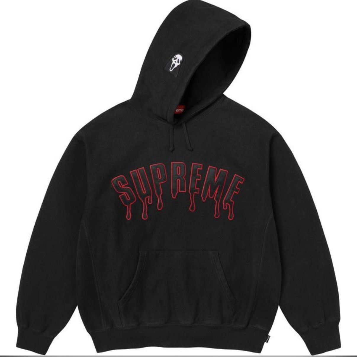 Supreme Supreme Ghostface Arc Hooded Sweatshirt Black Size S Scream Size US S / EU 44-46 / 1 - 13 Thumbnail