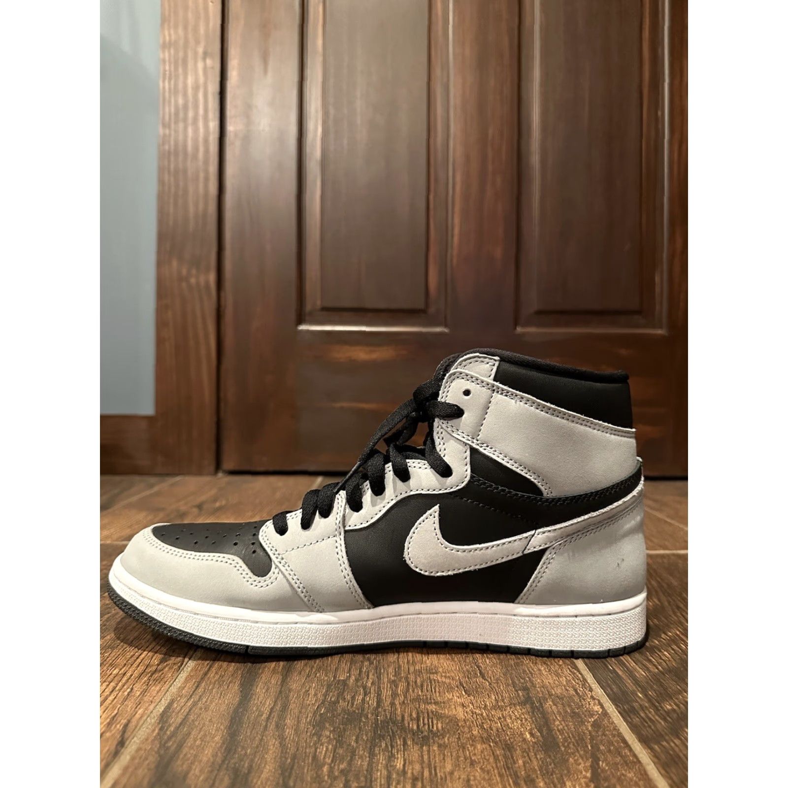 Jordan Brand Nike Air Jordan 1 Retro OG High Shadow 2.0 555088-035 Men's Sneakers Size 11.5 Gray Size US 11 / EU 44 - 6 Thumbnail