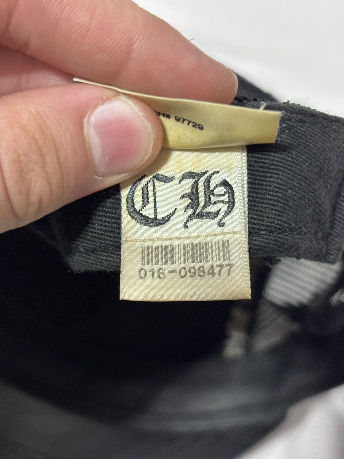 Chrome Hearts Chrome Hearts Cemetery Cross Leather Stitched Trucker Hat Size ONE SIZE - 12 Thumbnail
