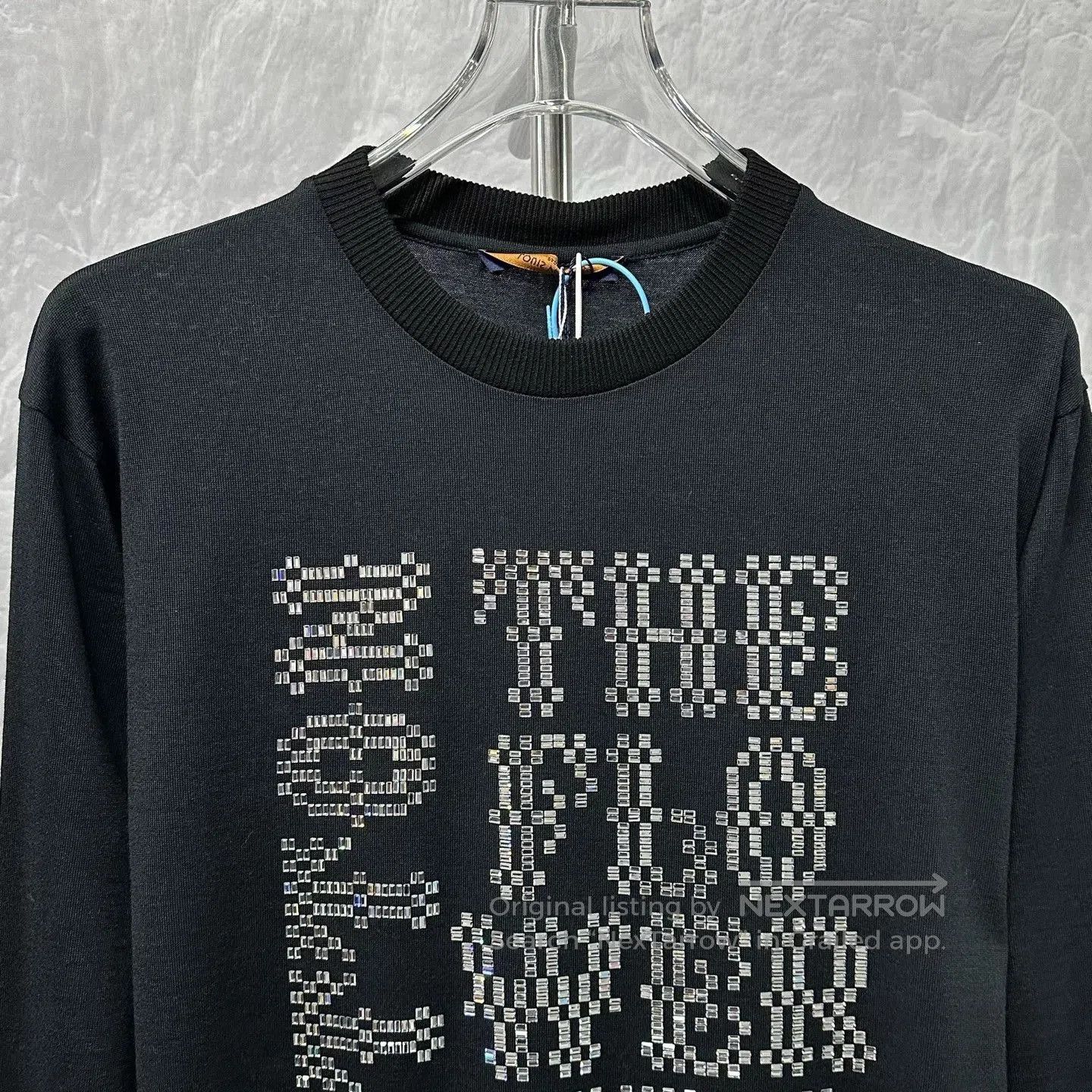 Louis Vuitton louis vuitton long sleeve logo t-shirt. Size M / US 6-8 / IT 42-44 - 2 Thumbnail