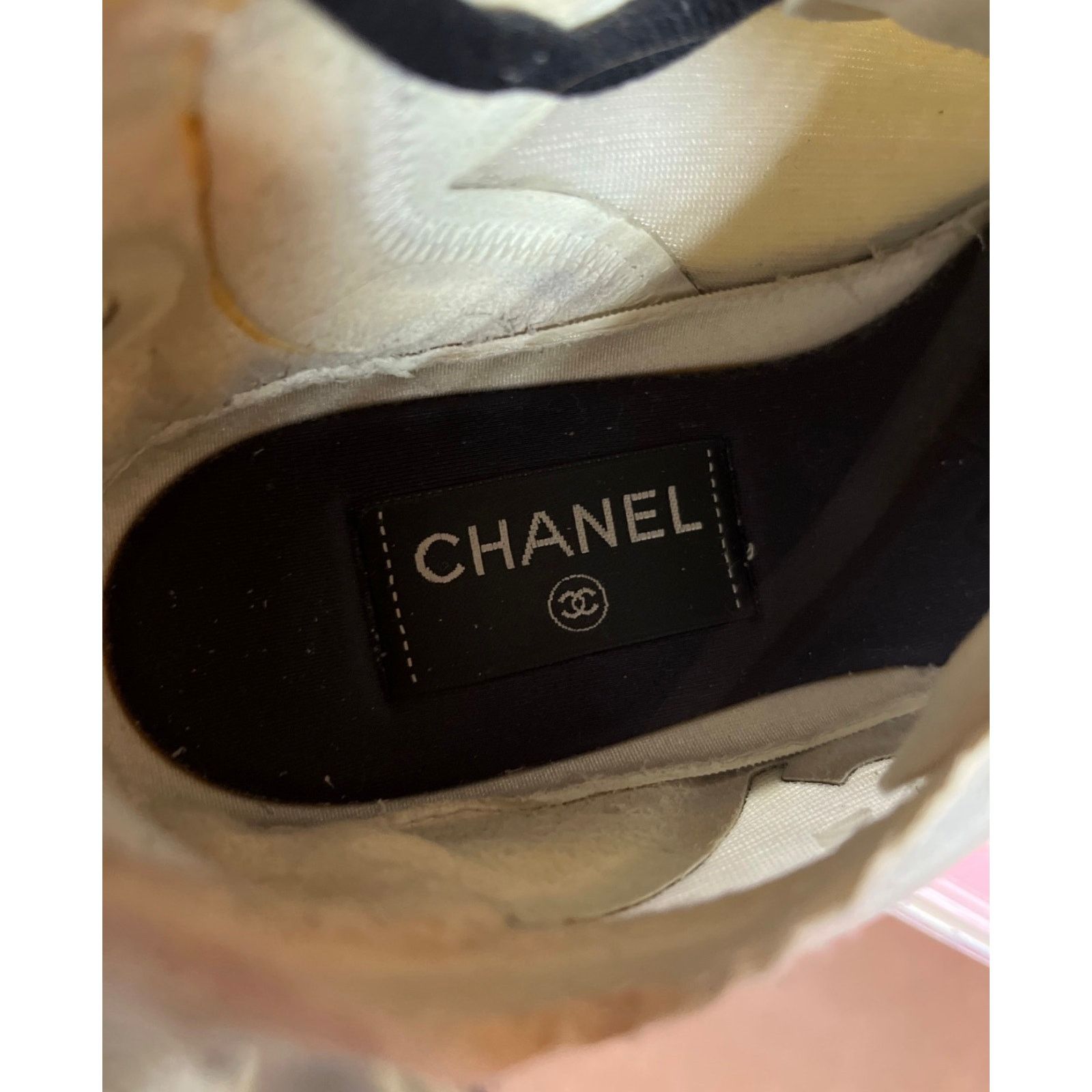 Chanel Chanel Grey Mesh Textile Sneakers - Size 39 Size US 8 / IT 38 - 7 Thumbnail