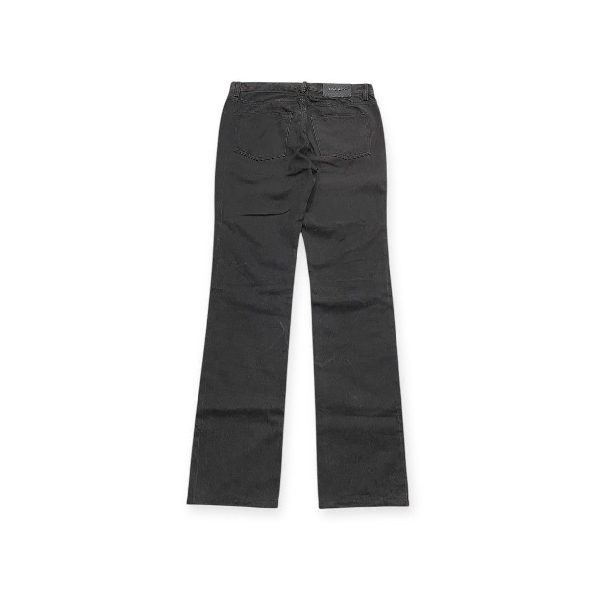 Givenchy SS12 Black Dyed Wrinkled Effect Denim Size US 28 / EU 44 - 4 Thumbnail