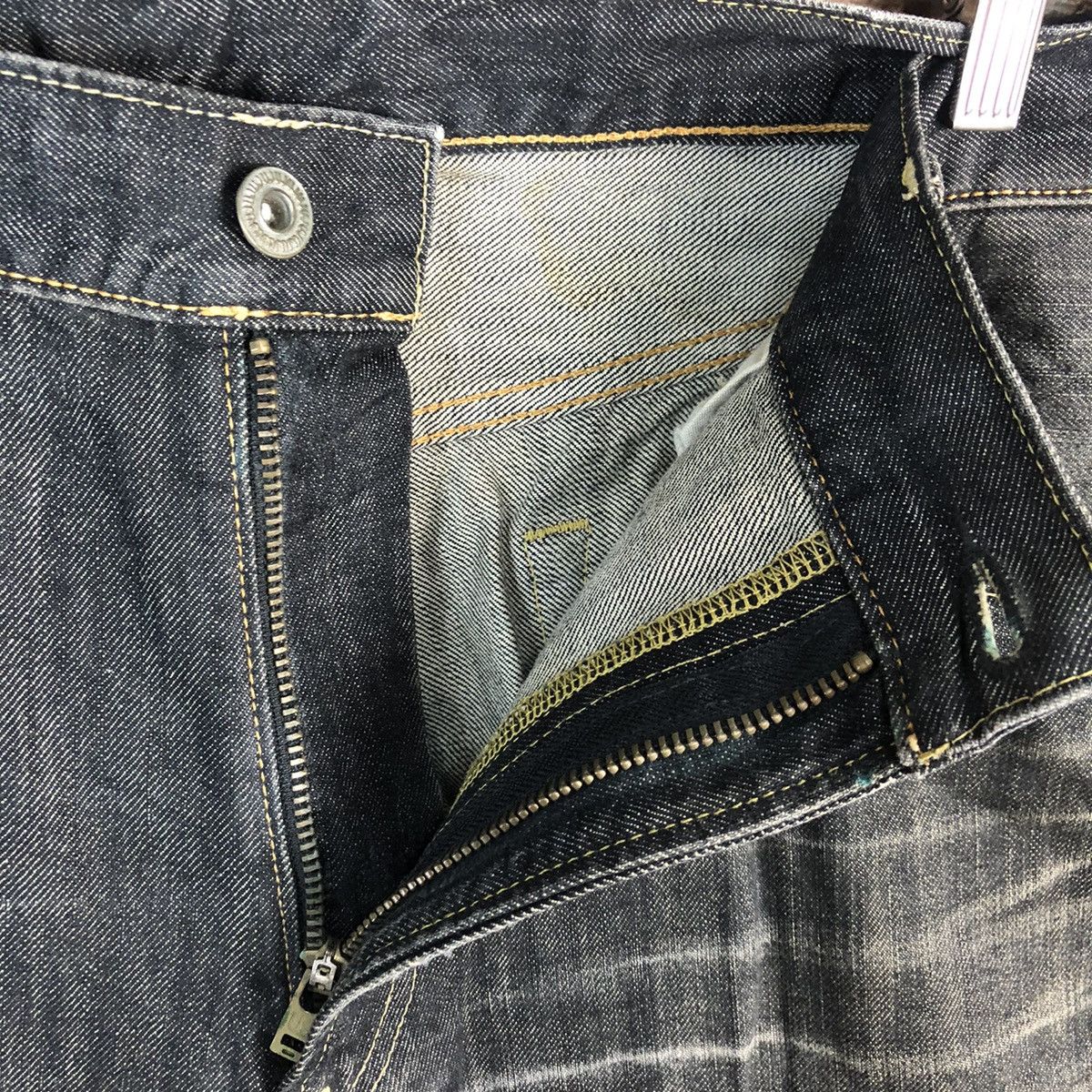 Uniqlo DL Uniqlo Jeans Black Distressed Denim Pants #C156 Size US 38 / EU 54 - 12 Thumbnail