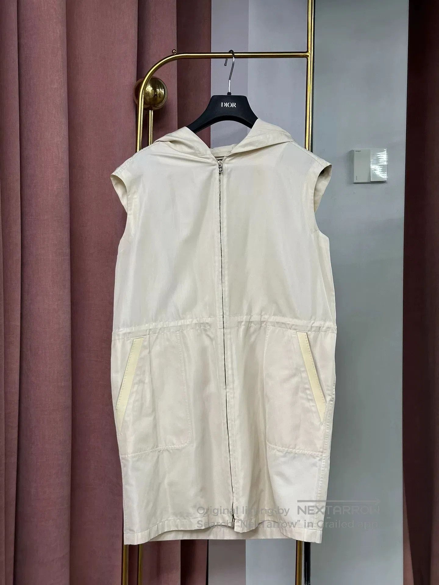 Loro Piana Loro Piana White Zip-up Vest Coat. Size US M / EU 48-50 / 2 - 1 Thumbnail