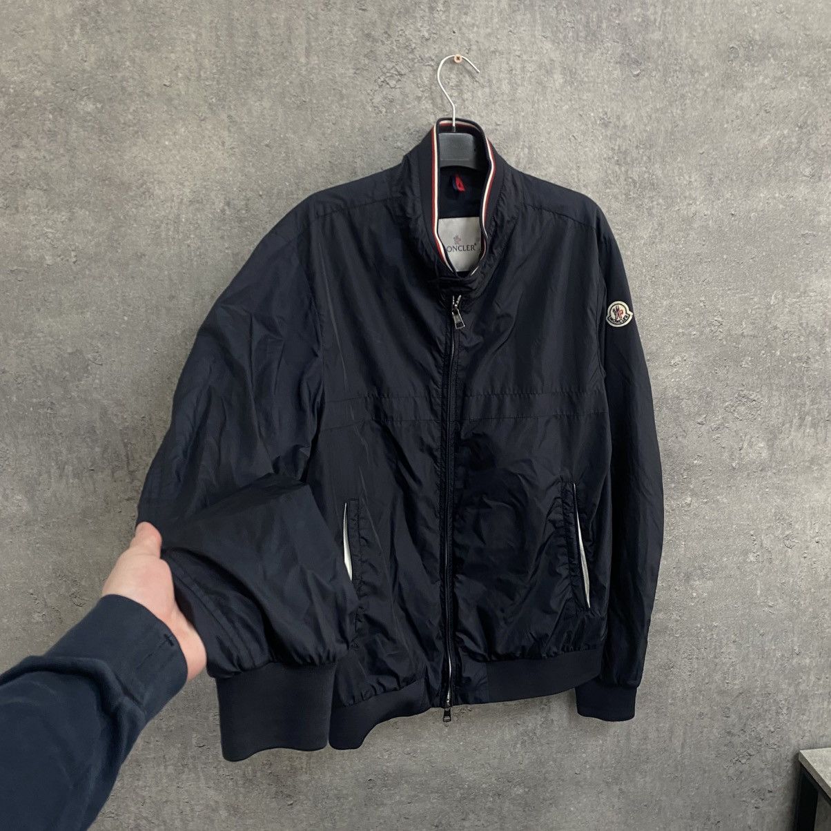 Moncler Vintage Moncler Nylon Jacket Size US XL / EU 56 / 4 - 2 Thumbnail